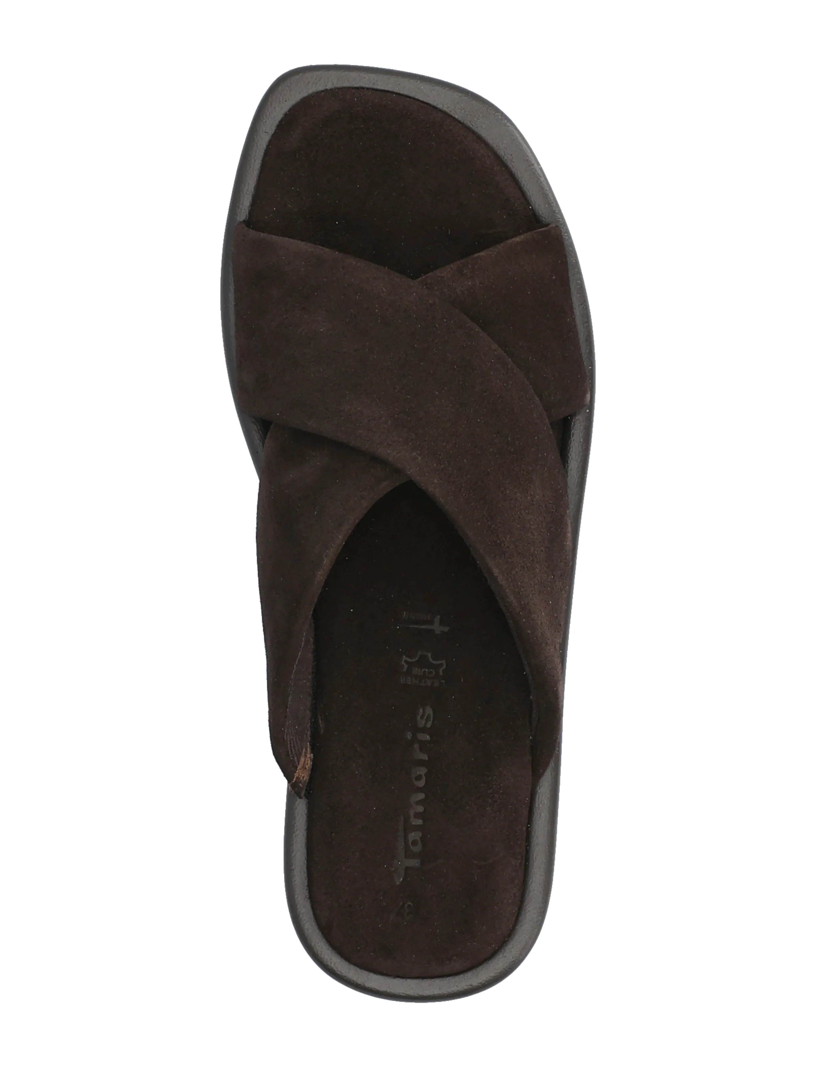 Tamaris - Women Slides - flate sandaler - mocca suede - 3