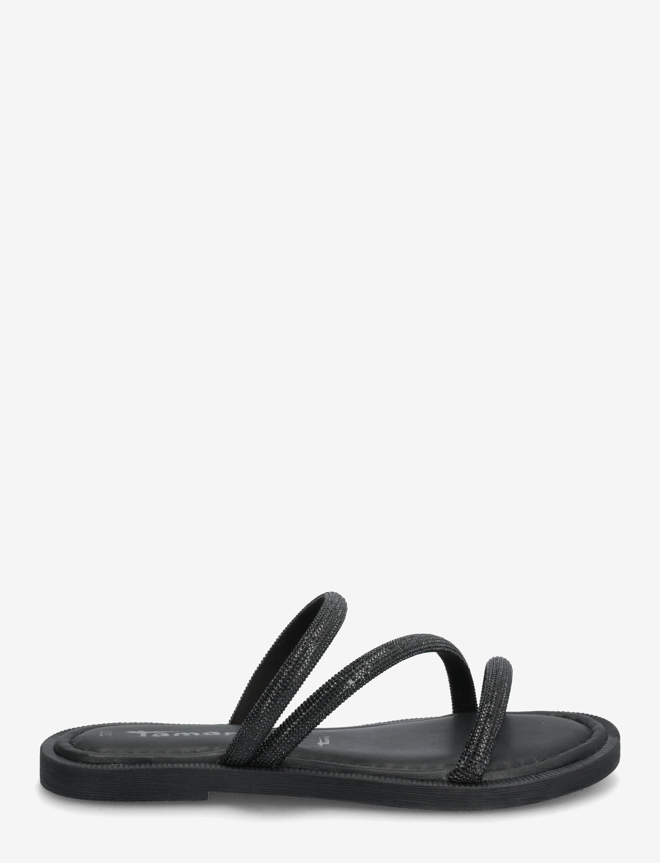 Tamaris - Women Slides - flade sandaler - black glam - 1