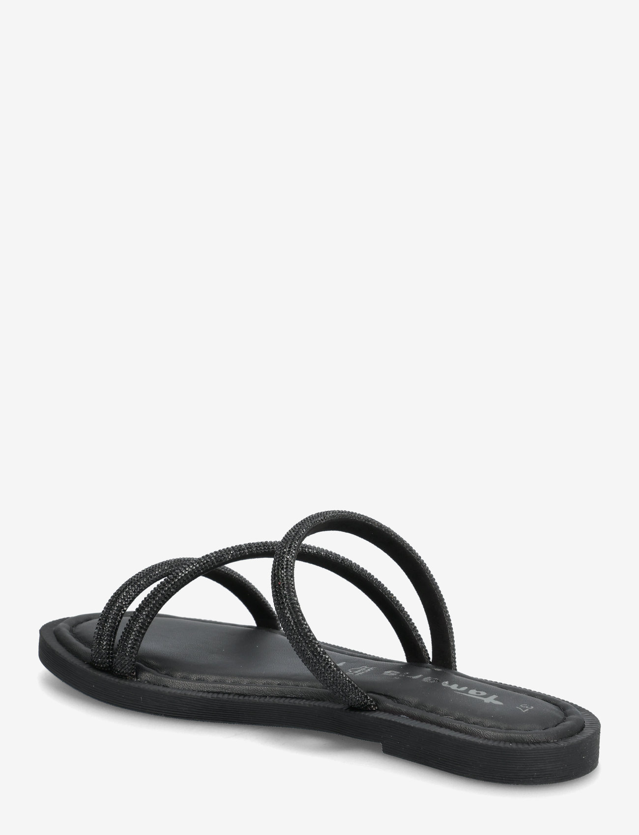 Tamaris - Women Slides - flade sandaler - black glam - 2