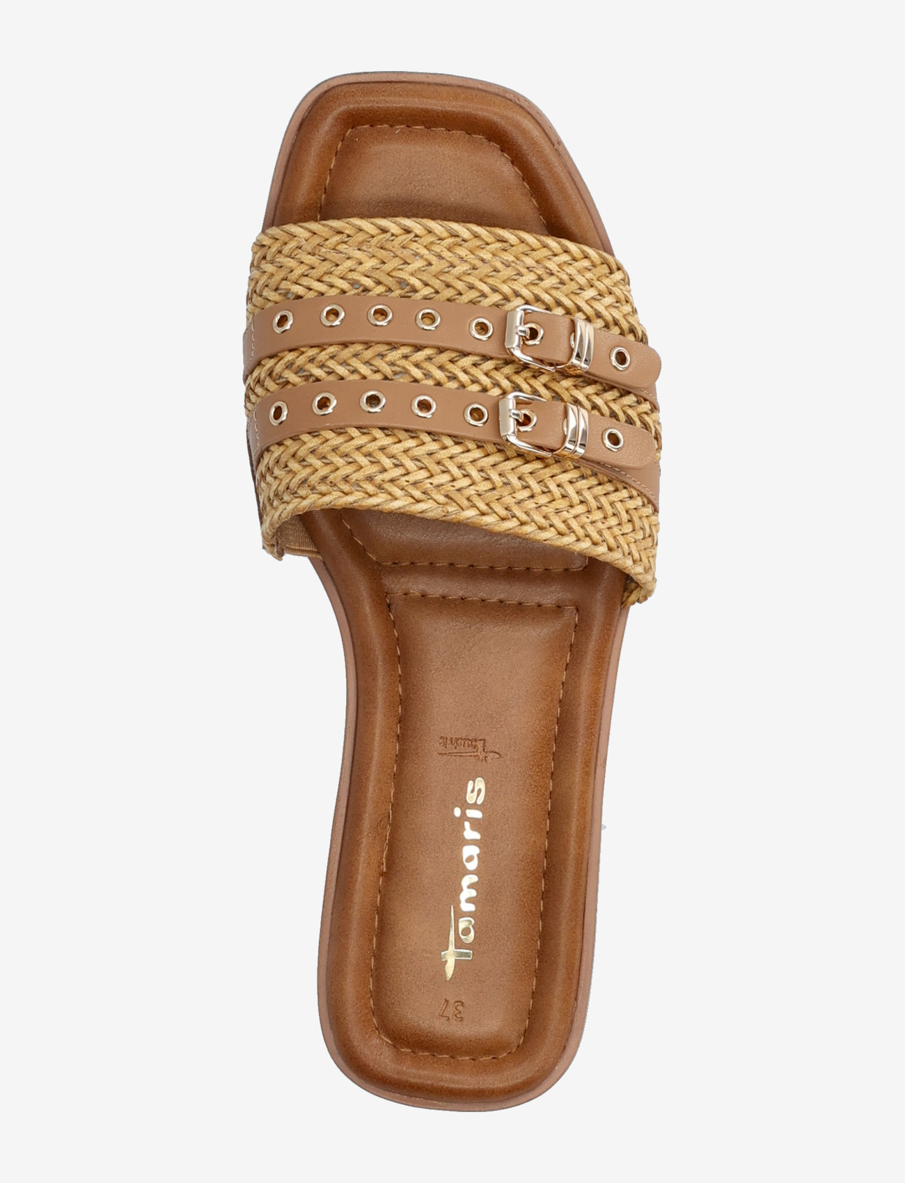 Tamaris - Women Slides - flade mules - camel - 4