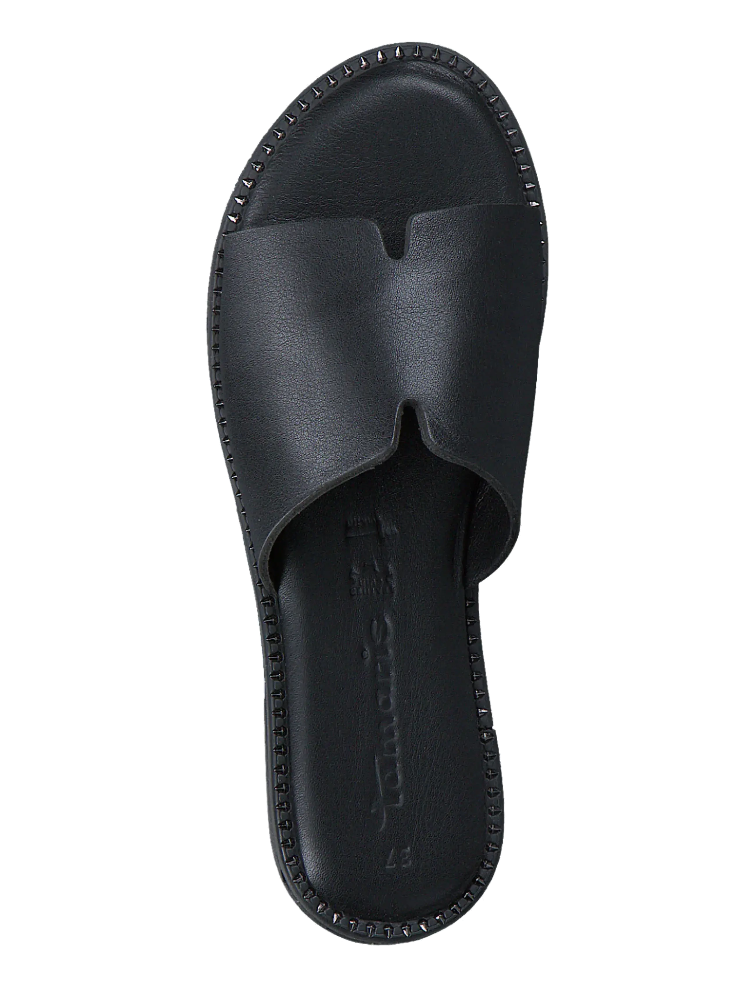 Tamaris - Women Slides - matalat sandaalit - black - 2