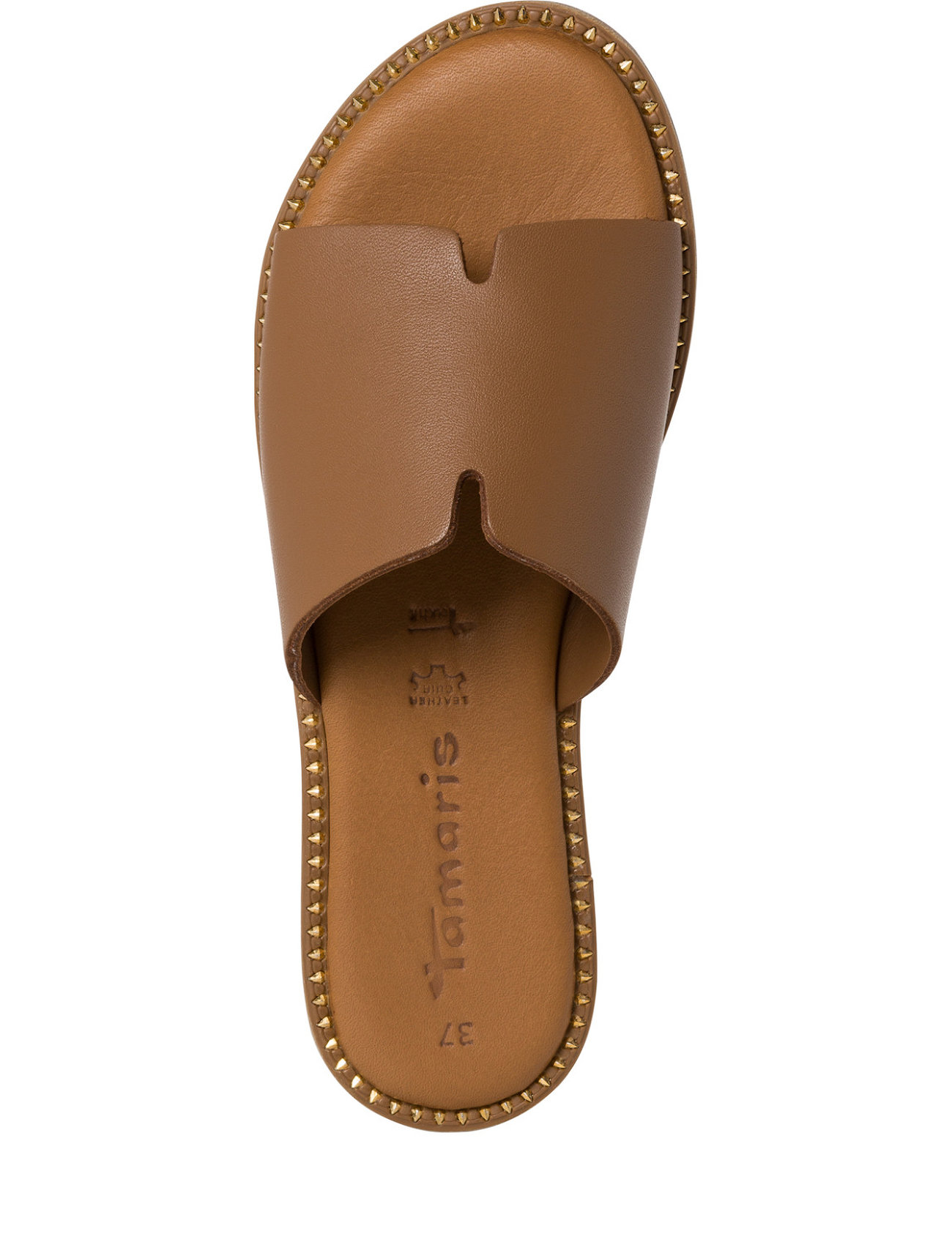 Tamaris - Women Slides - platta sandaler - cognac - 1