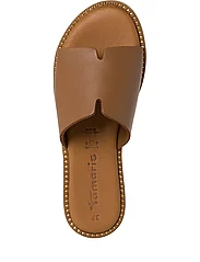 Tamaris - Women Slides - flate sandaler - cognac - 1