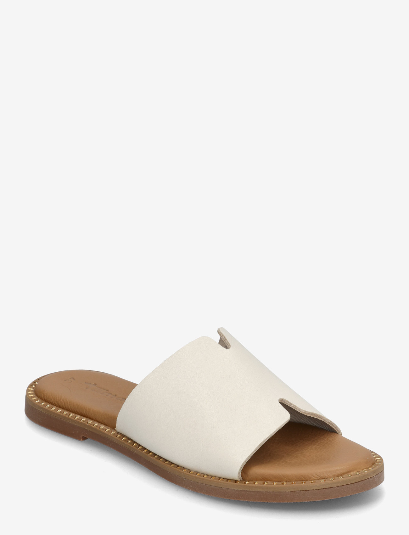 Tamaris - Women Slides - platte sandalen - ivory - 0