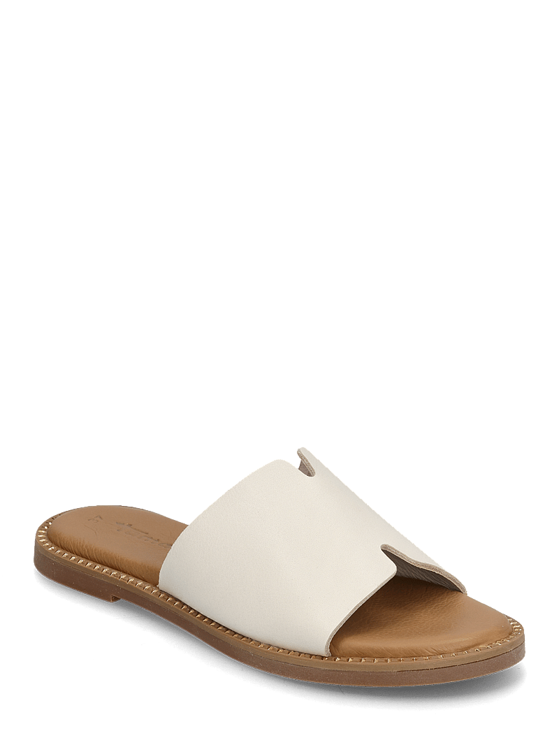 Tamaris - Women Slides - platte sandalen - ivory - 0