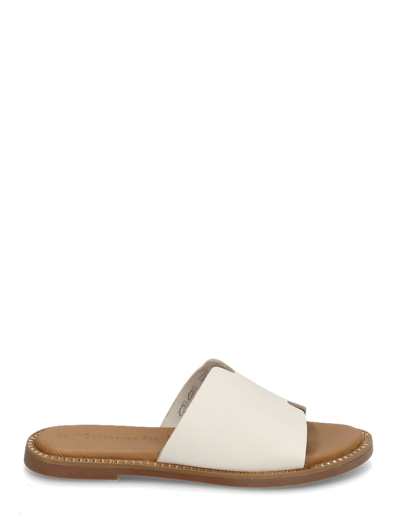 Tamaris - Women Slides - platte sandalen - ivory - 1