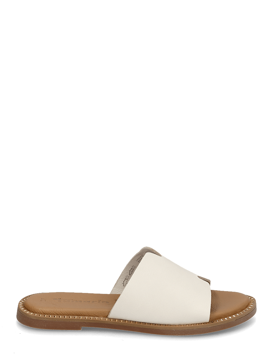 Tamaris - Women Slides - platta sandaler - ivory - 1