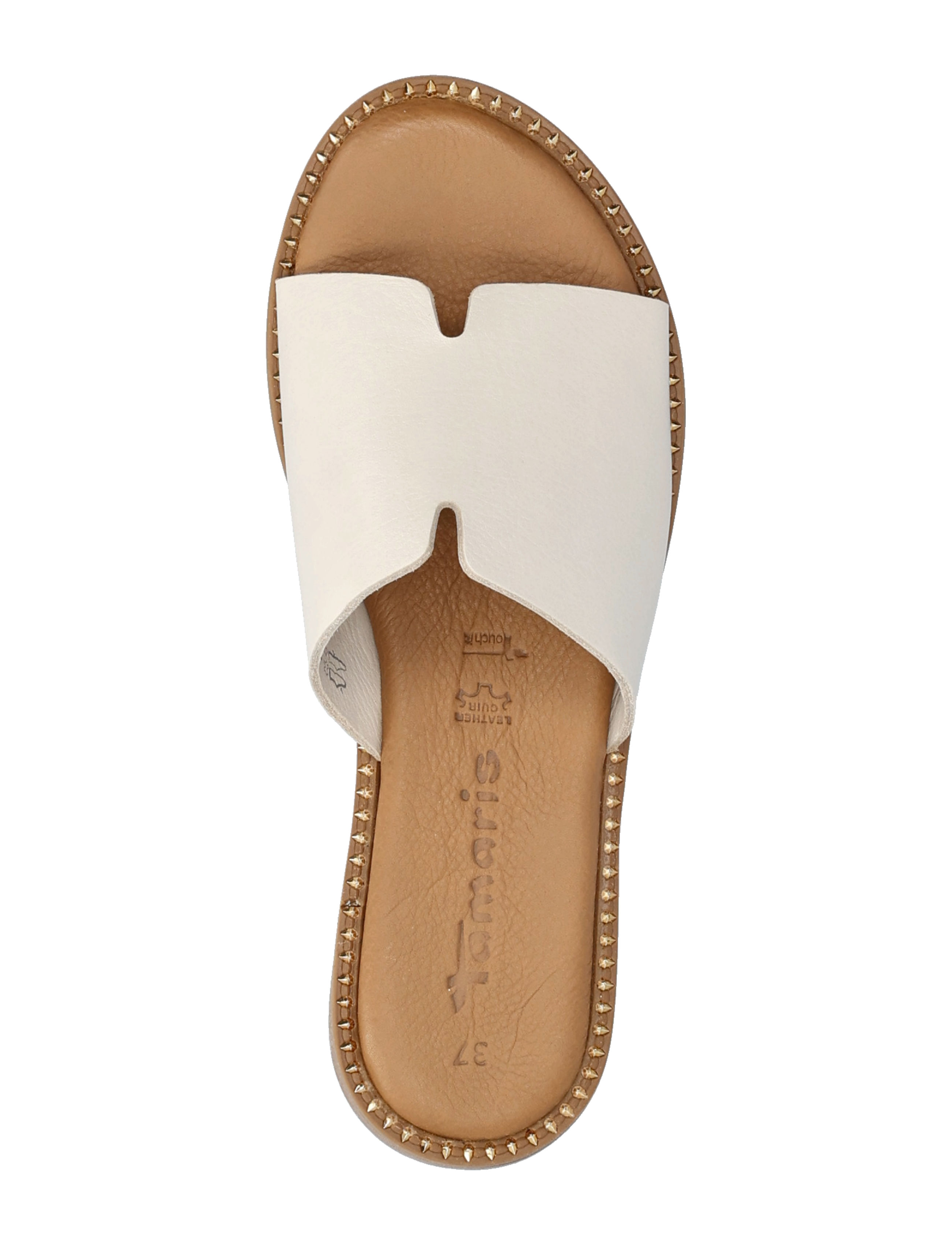 Tamaris - Women Slides - platta sandaler - ivory - 3