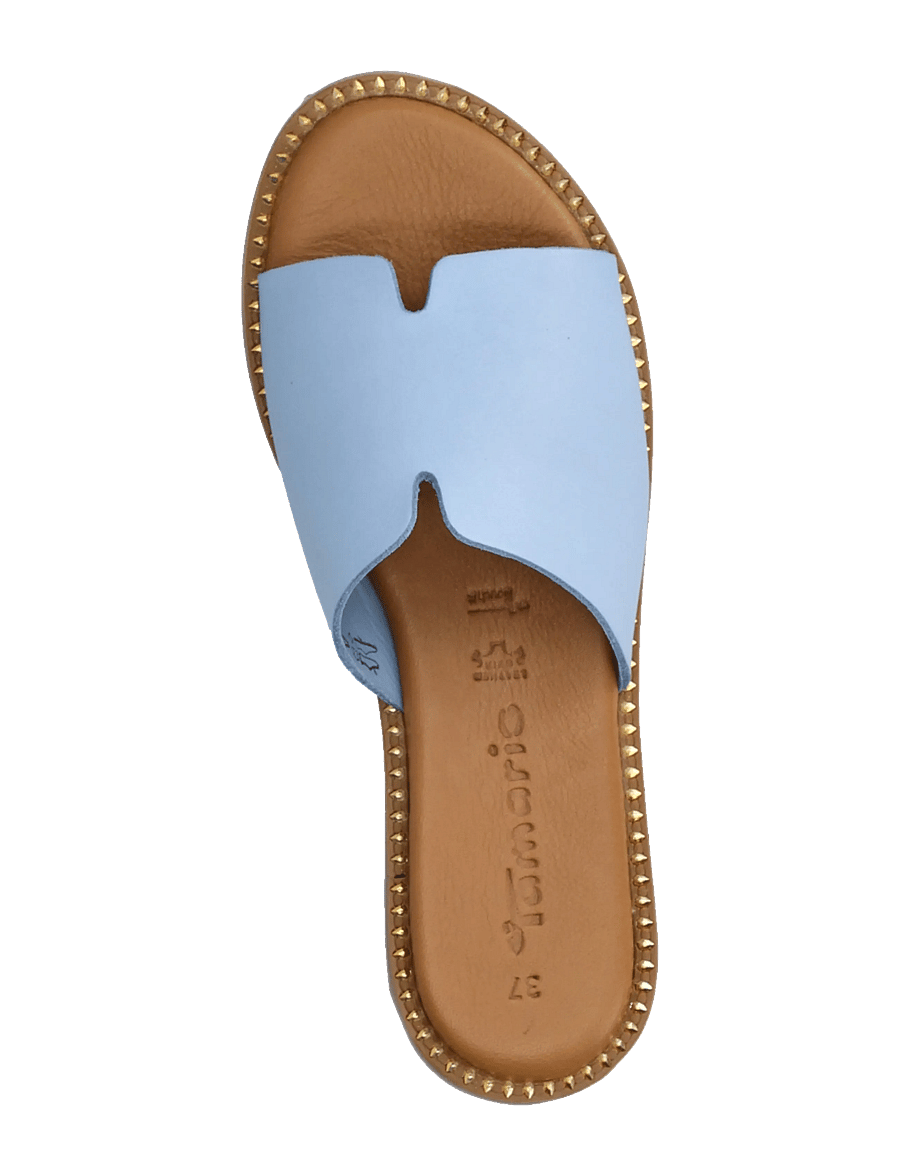 Tamaris - Women Slides - platta sandaler - light blue - 3