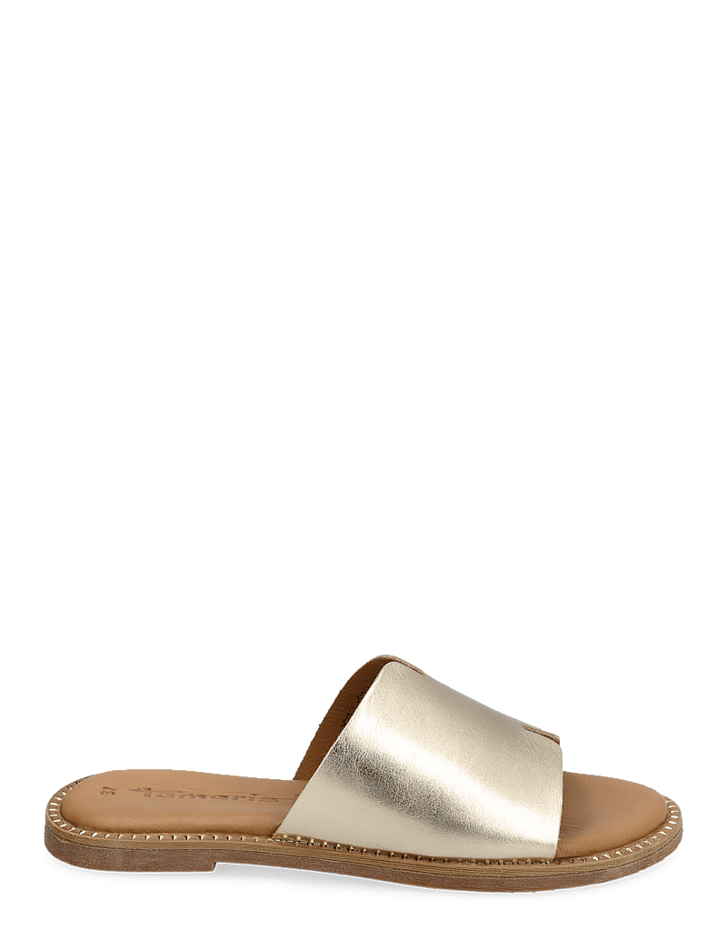 Tamaris - Women Slides - matalat sandaalit - light gold - 1