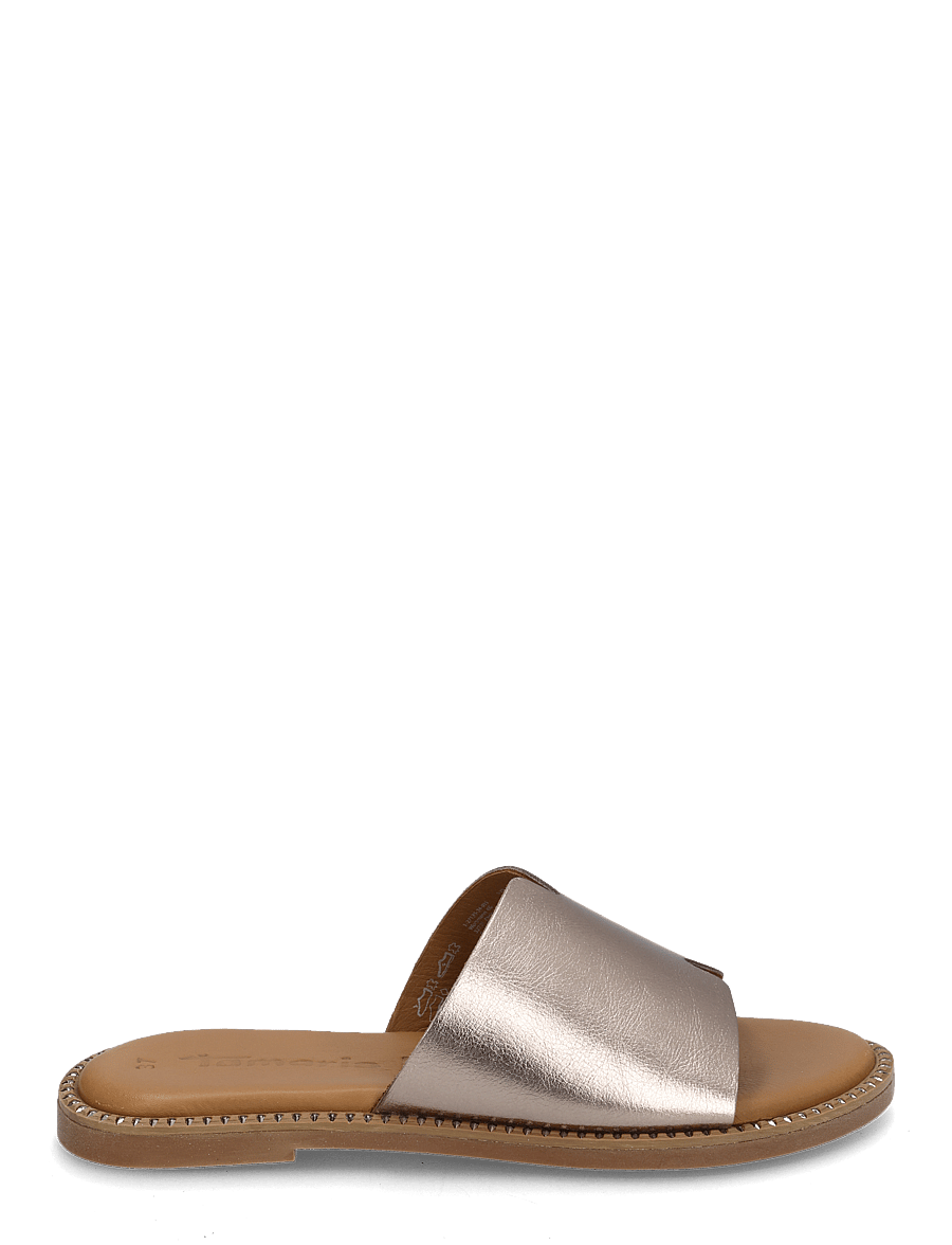 Tamaris - Women Slides - platta sandaler - pewter - 1