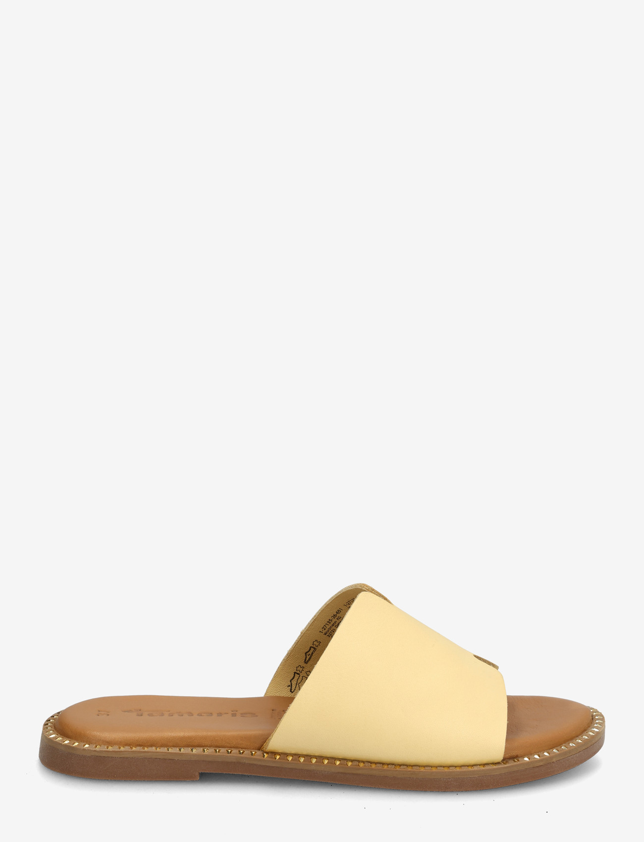 Tamaris - Women Slides - kontsata sandaalid - soft lemon - 1