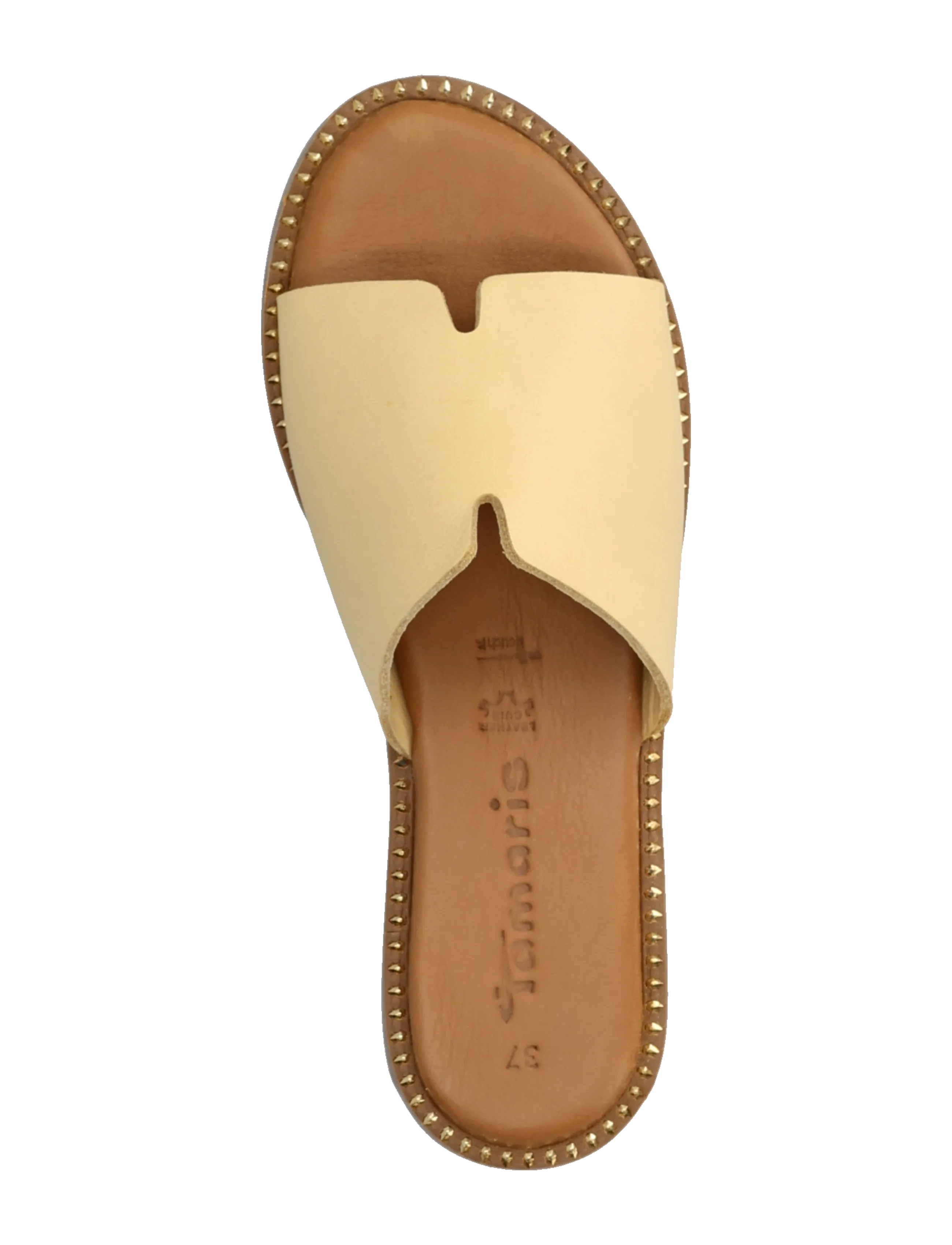 Tamaris - Women Slides - flache sandalen - soft lemon - 3