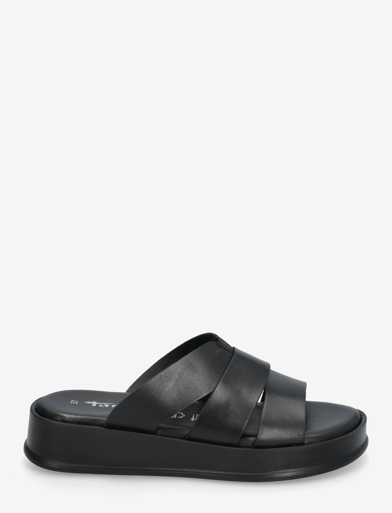 Tamaris - Women Slides - platformsandalen - black - 1