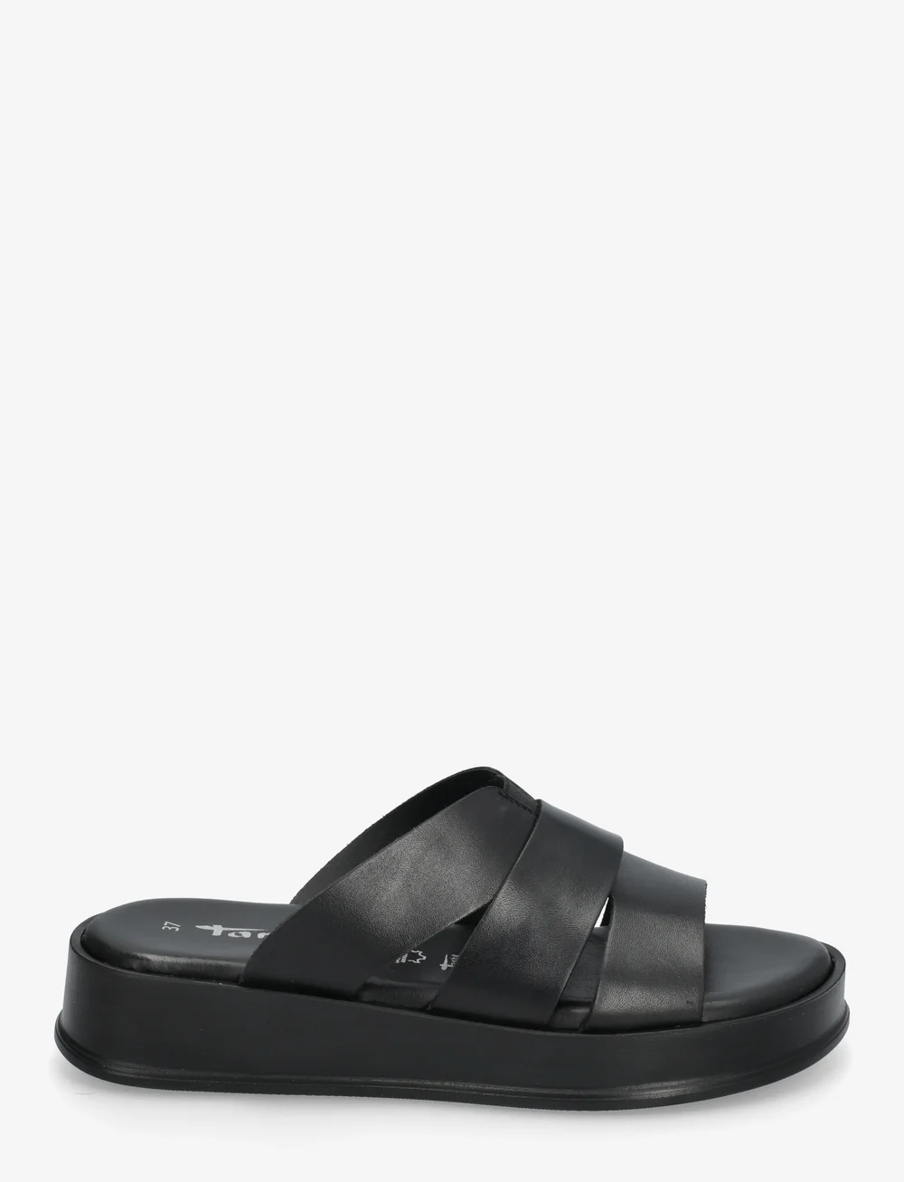 Tamaris - Women Slides - platformsandalen - black - 1