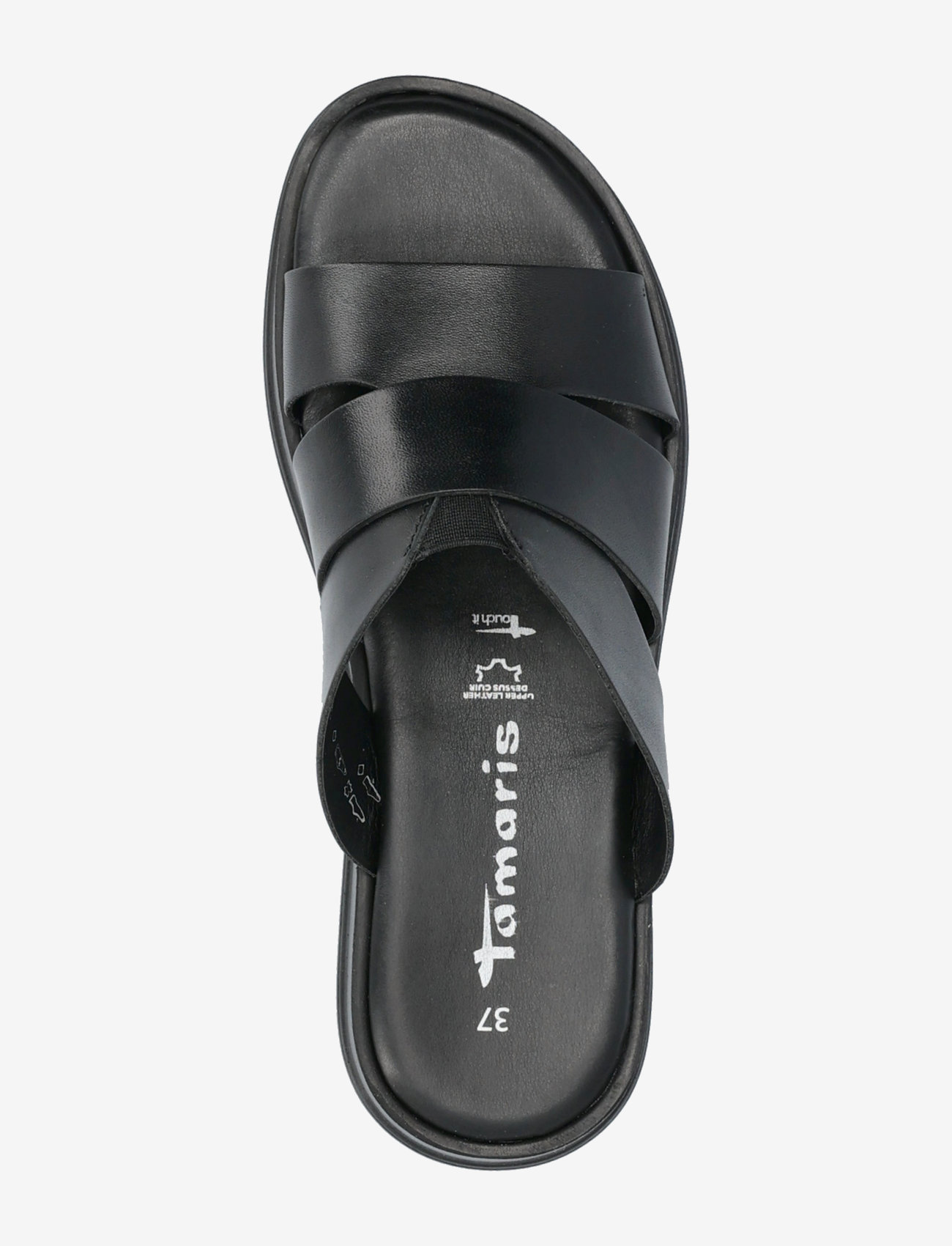 Tamaris - Women Slides - platformsandalen - black - 3