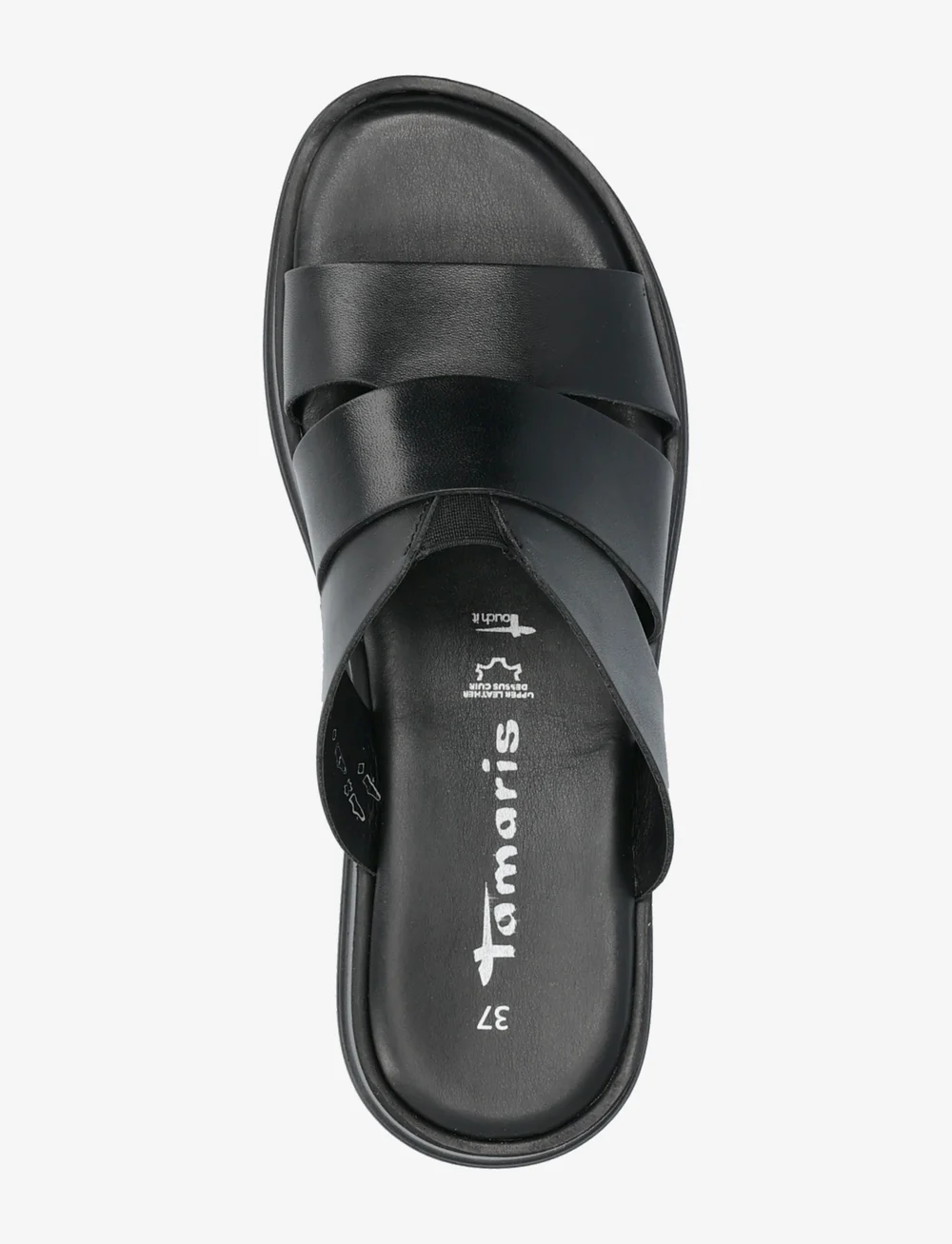 Tamaris - Women Slides - platformsandalen - black - 3