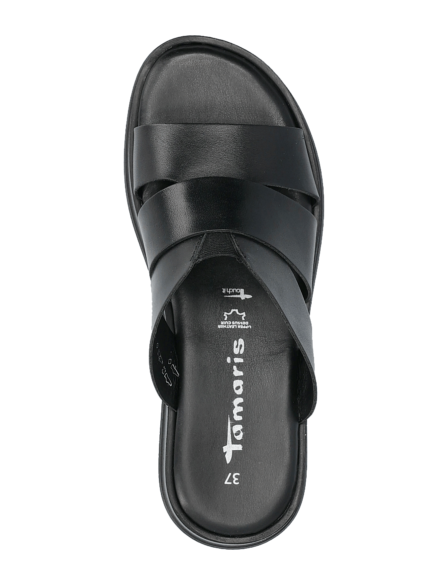 Tamaris - Women Slides - plateau-sandalen - black - 3
