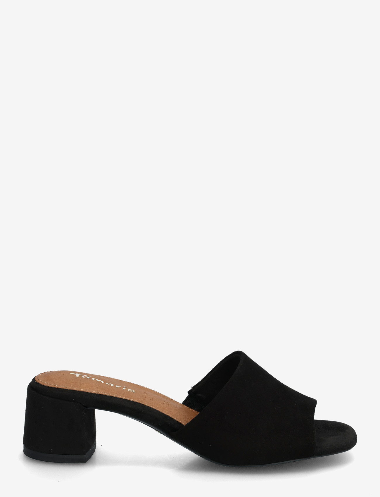Tamaris - Women Slides - konfirmationstøj - black suede - 1