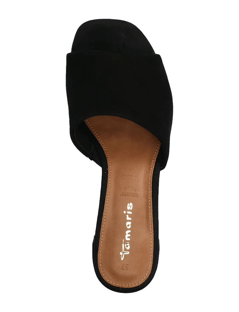 Tamaris - Women Slides - konfirmationstøj - black suede - 3