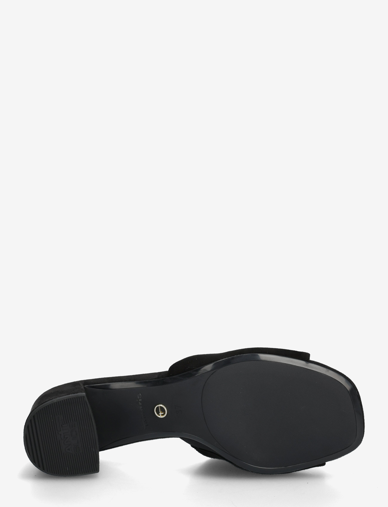 Tamaris - Women Slides - konfirmationstøj - black suede - 4