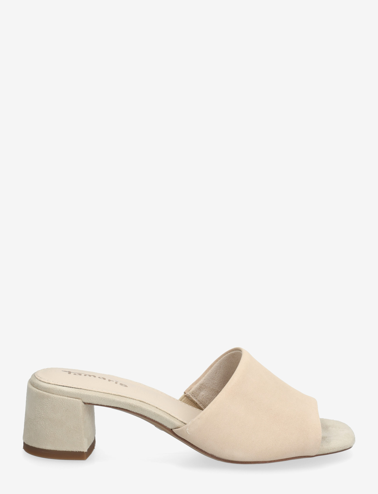 Tamaris - Women Slides - konfirmatsioon - nude suede - 1