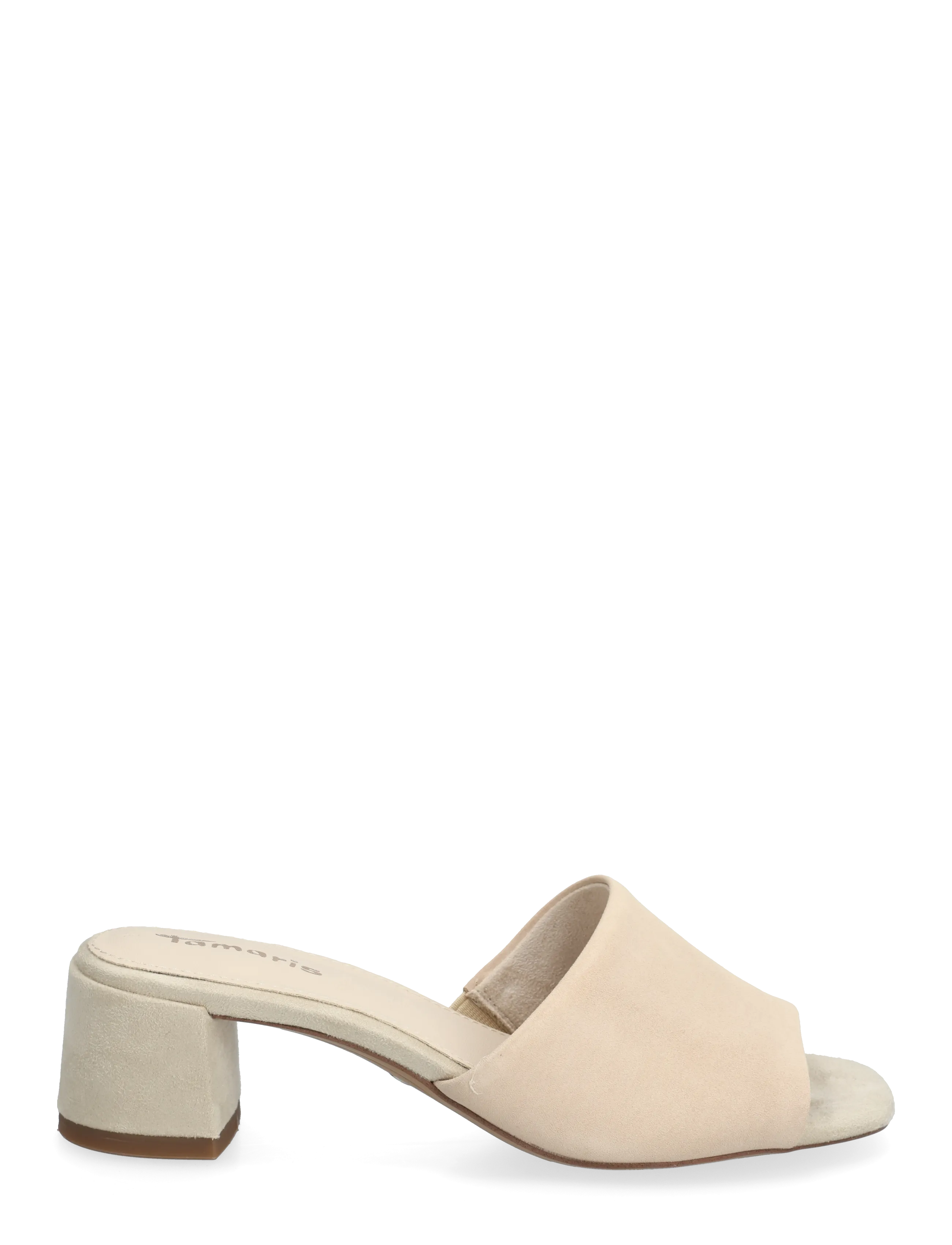 Tamaris - Women Slides - confirmation - nude suede - 1