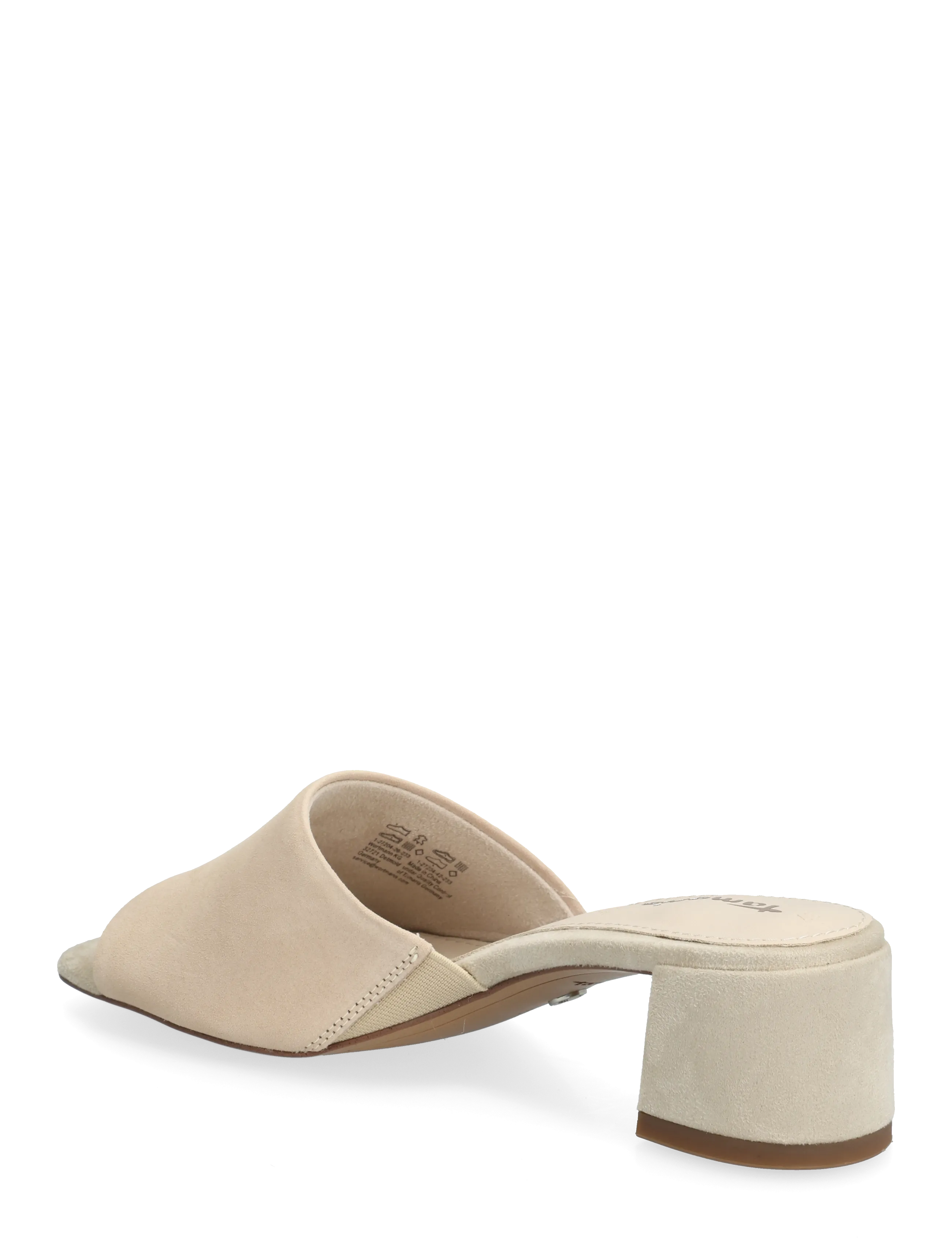 Tamaris - Women Slides - confirmation - nude suede - 2