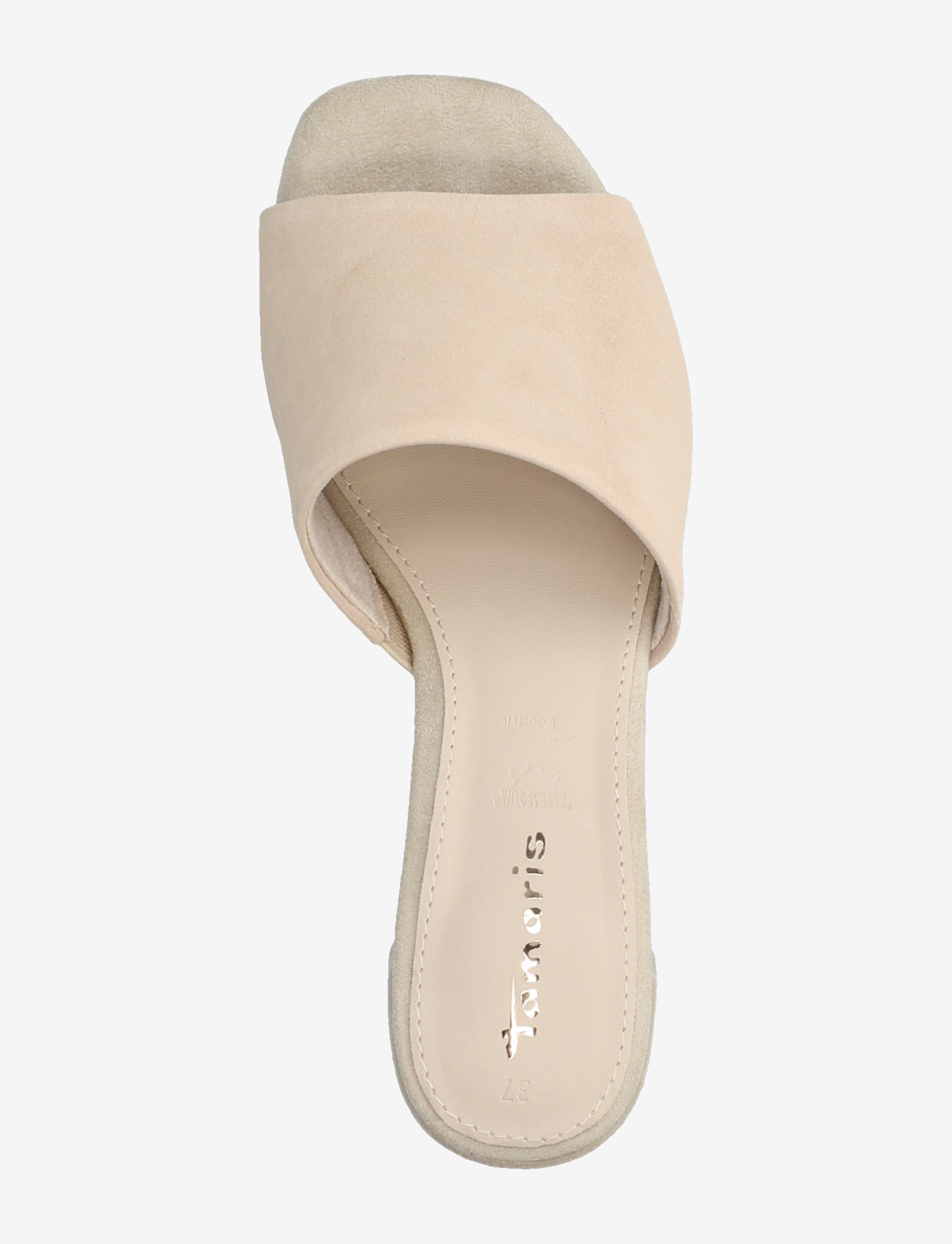 Tamaris - Women Slides - konfirmatsioon - nude suede - 3