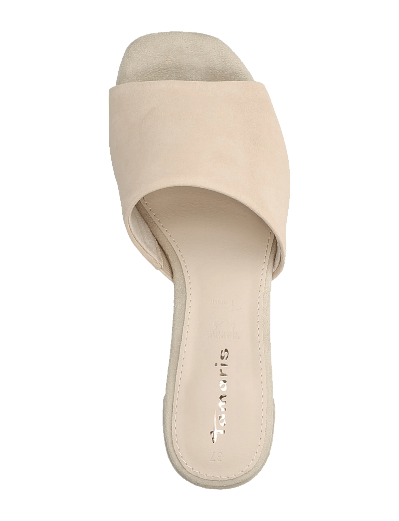 Tamaris - Women Slides - konfirmatsioon - nude suede - 3