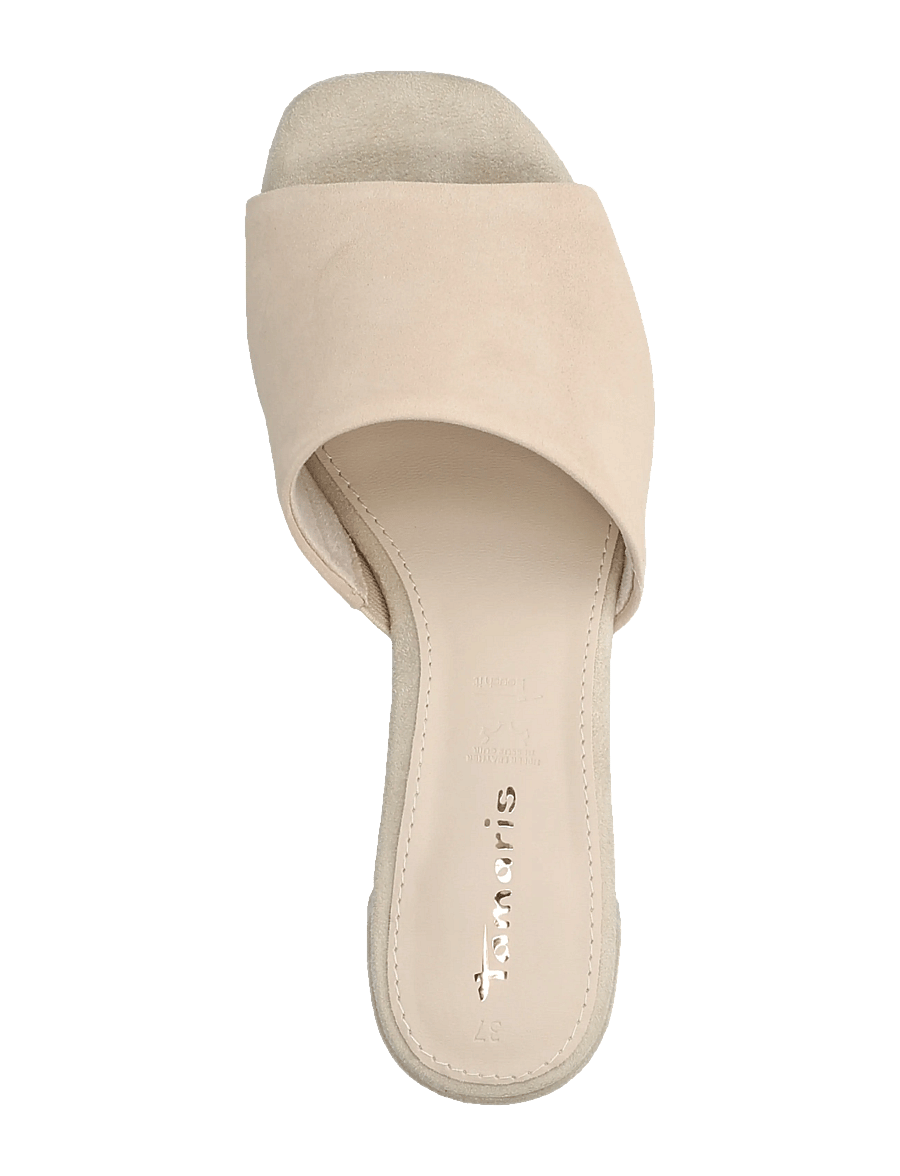 Tamaris - Women Slides - confirmation - nude suede - 3