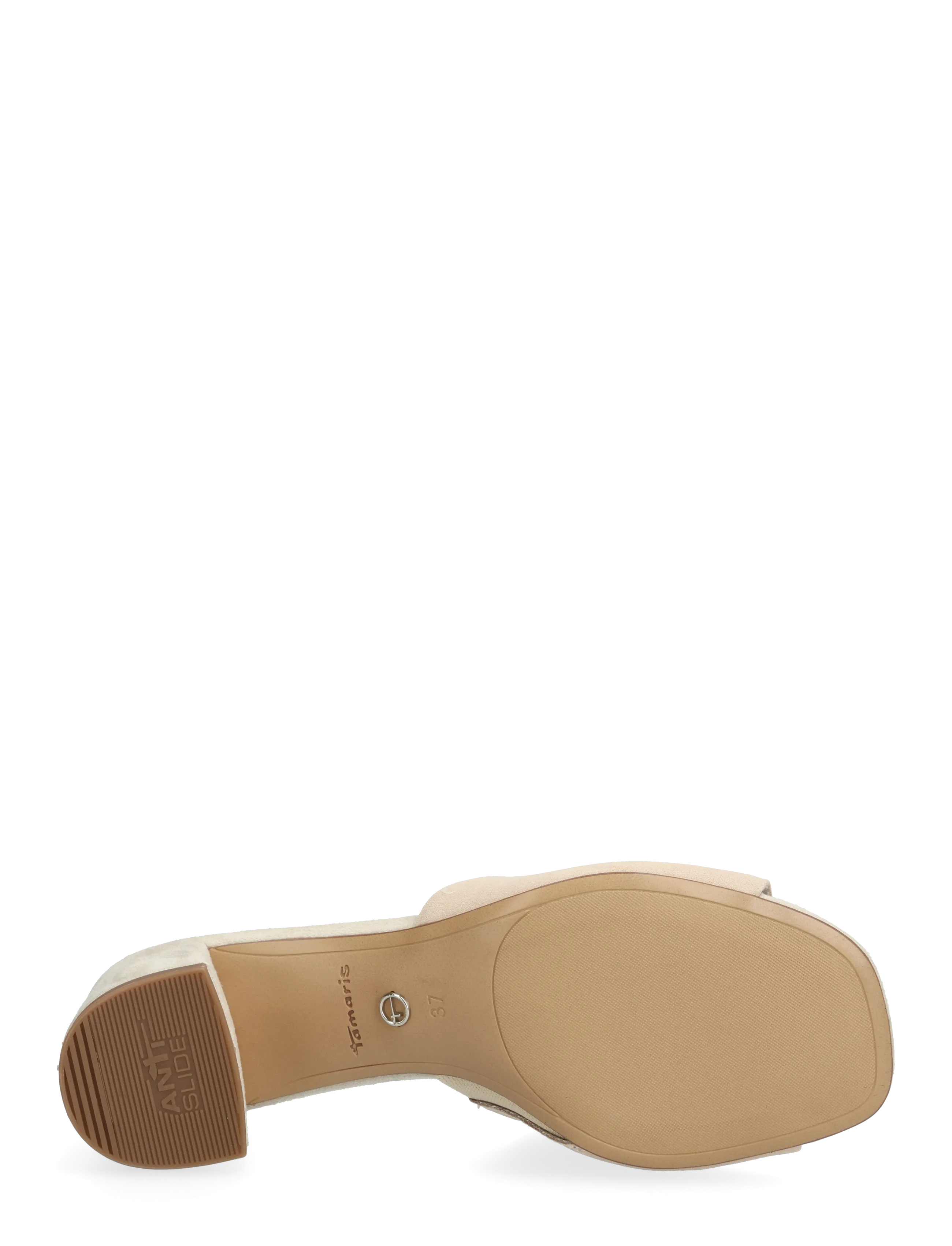 Tamaris - Women Slides - confirmation - nude suede - 4