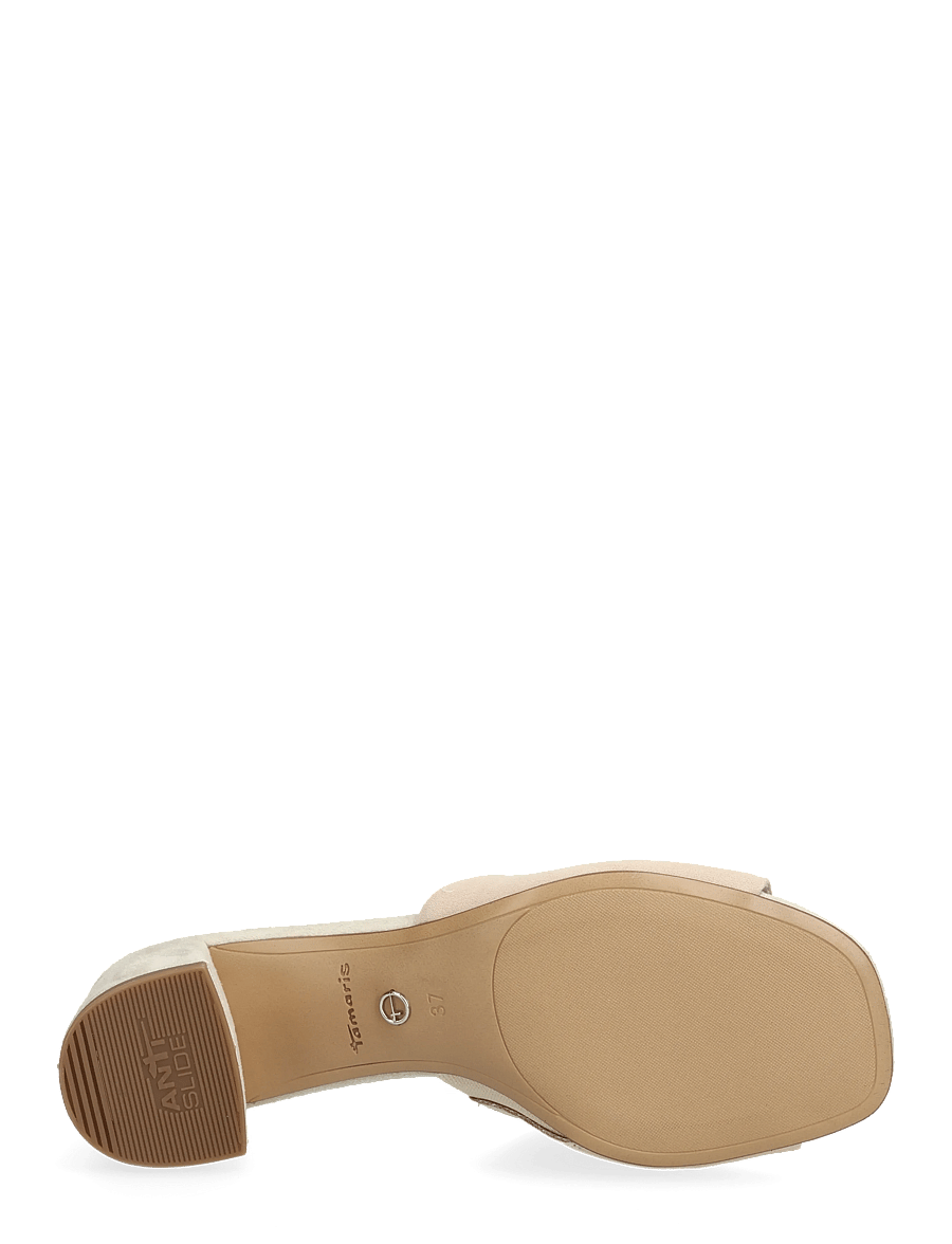 Tamaris - Women Slides - confirmation - nude suede - 4