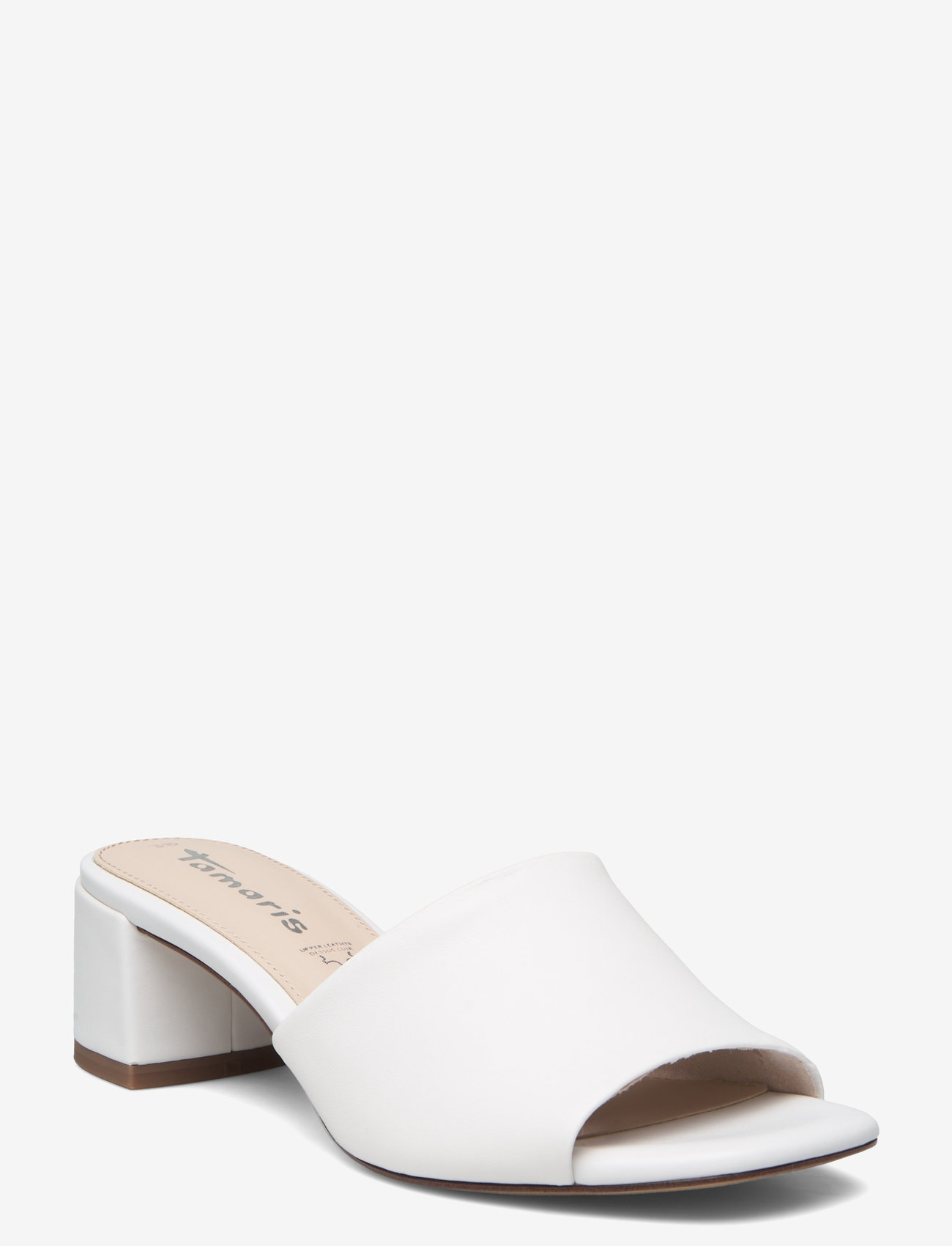 Tamaris - Women Slides - konfirmationstøj - white - 0