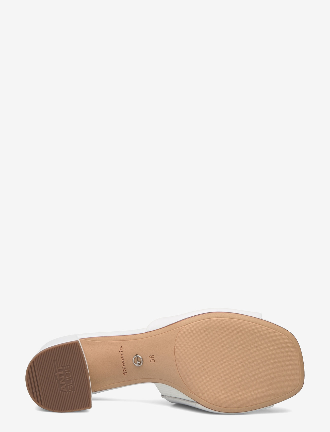 Tamaris - Women Slides - konfirmationstøj - white - 4