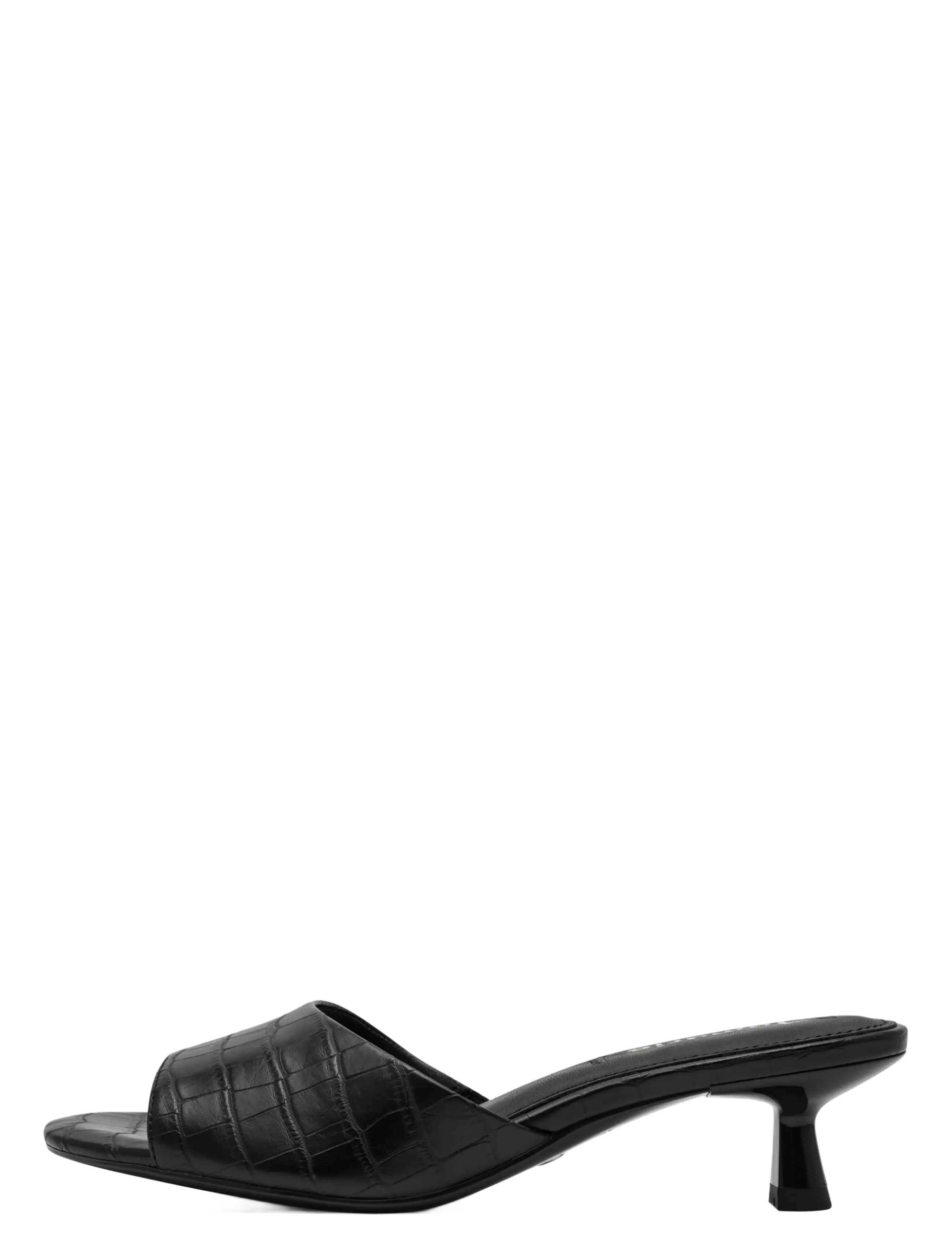 Tamaris - Women Slides - black croco - 1