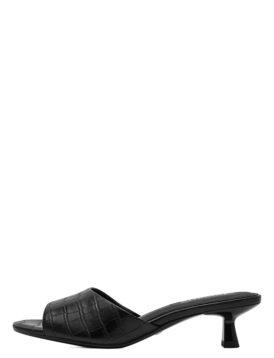 Tamaris - Women Slides - black croco - 1