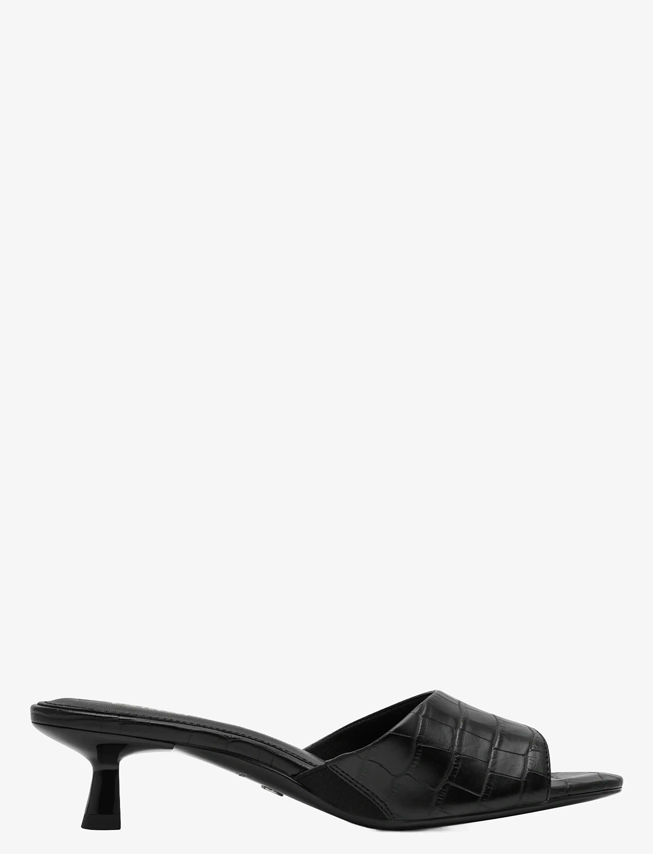 Tamaris - Women Slides - konfirmationstøj - black croco - 2