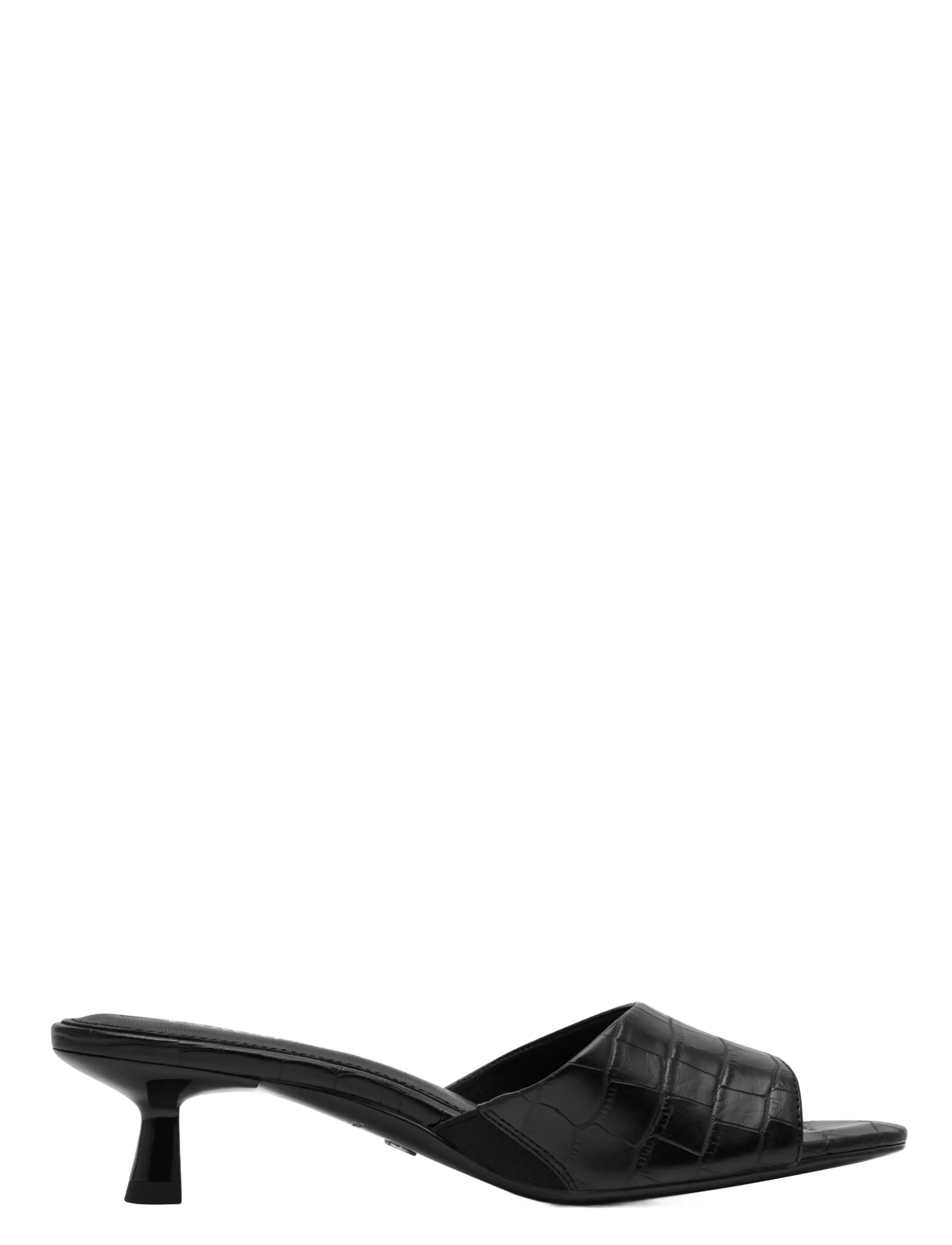 Tamaris - Women Slides - black croco - 2