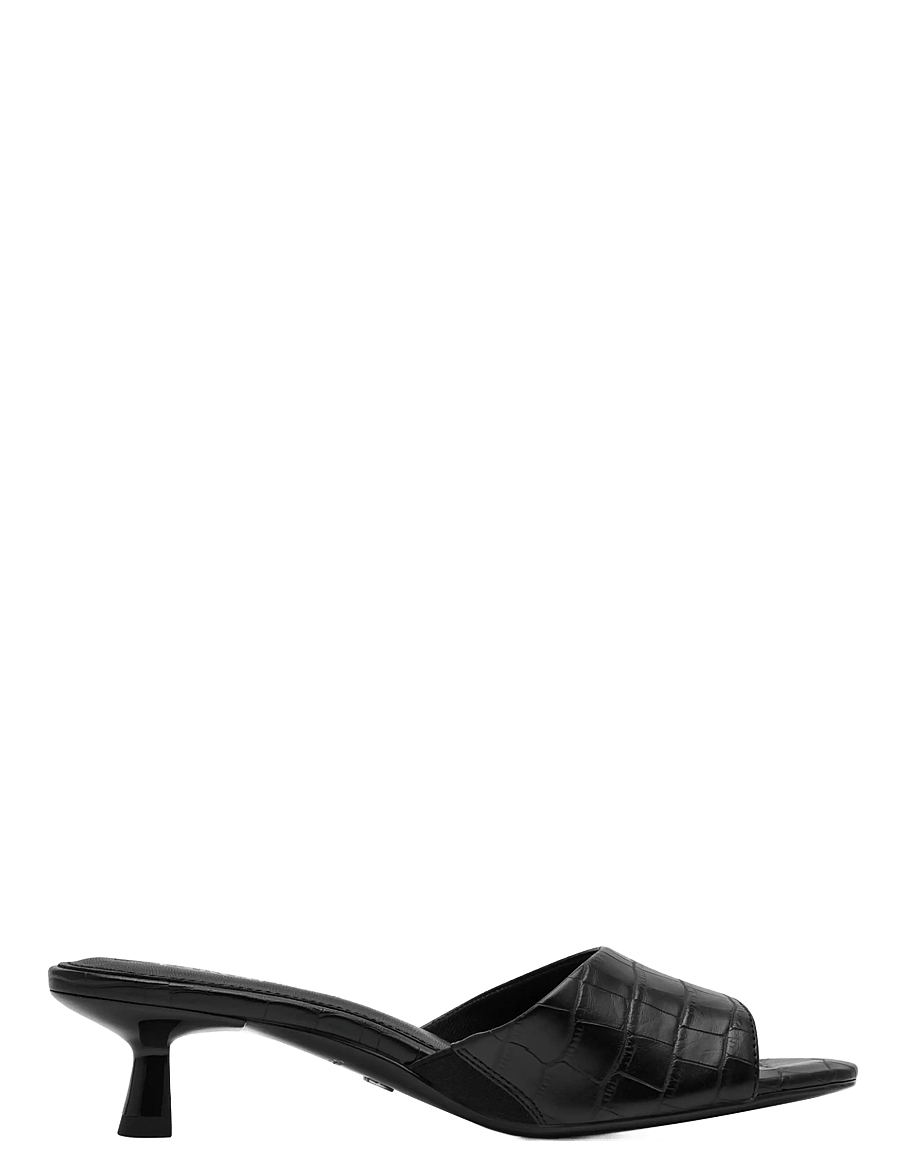 Tamaris - Women Slides - black croco - 2
