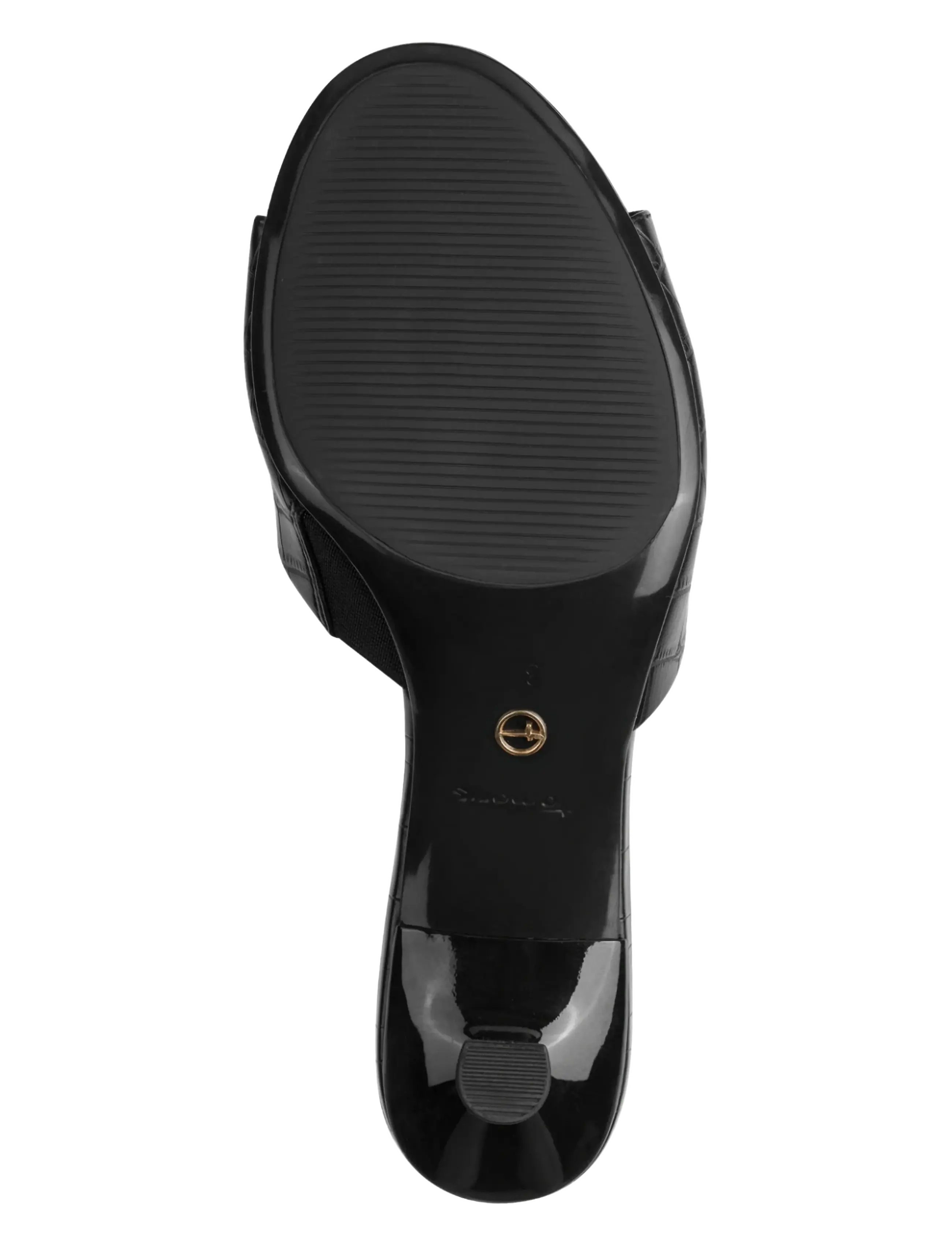 Tamaris - Women Slides - black croco - 3