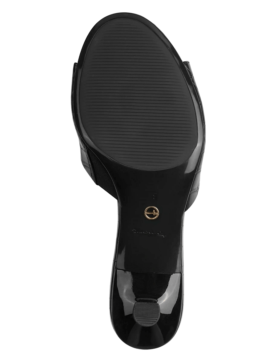 Tamaris - Women Slides - black croco - 3