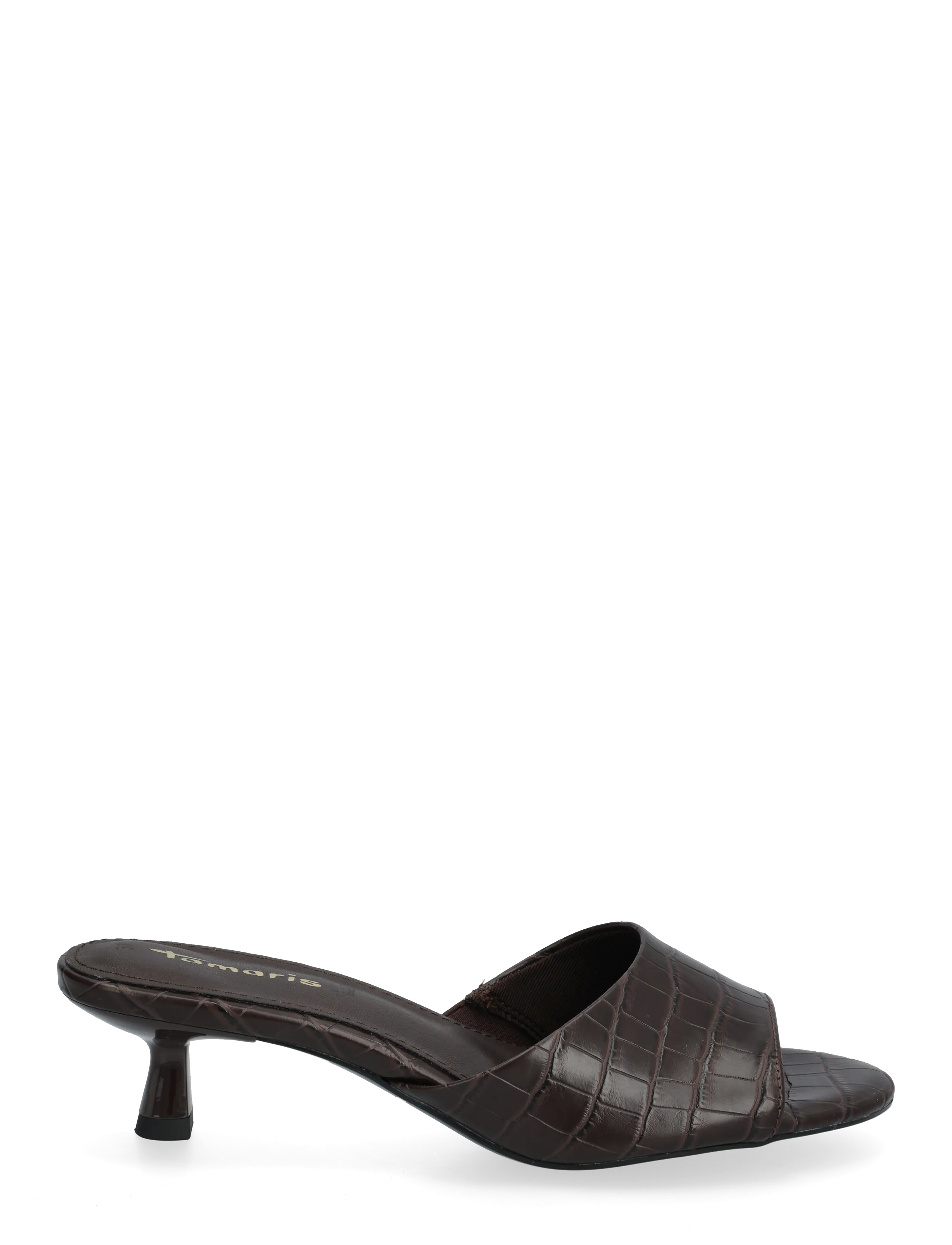 Tamaris - Women Slides - kontsaga muula-stiilis jalanõud - mocca croco - 1