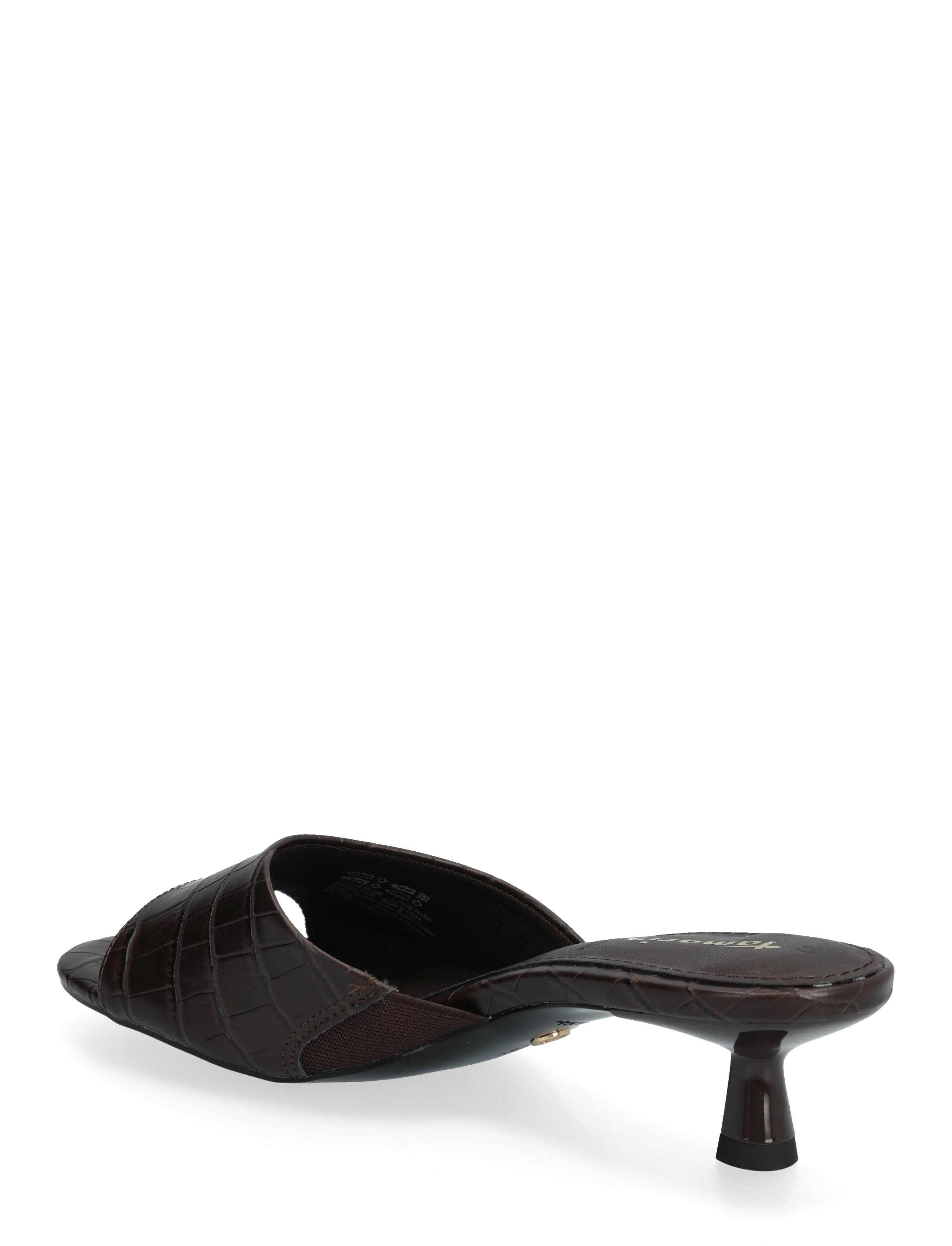 Tamaris - Women Slides - kontsaga muula-stiilis jalanõud - mocca croco - 2