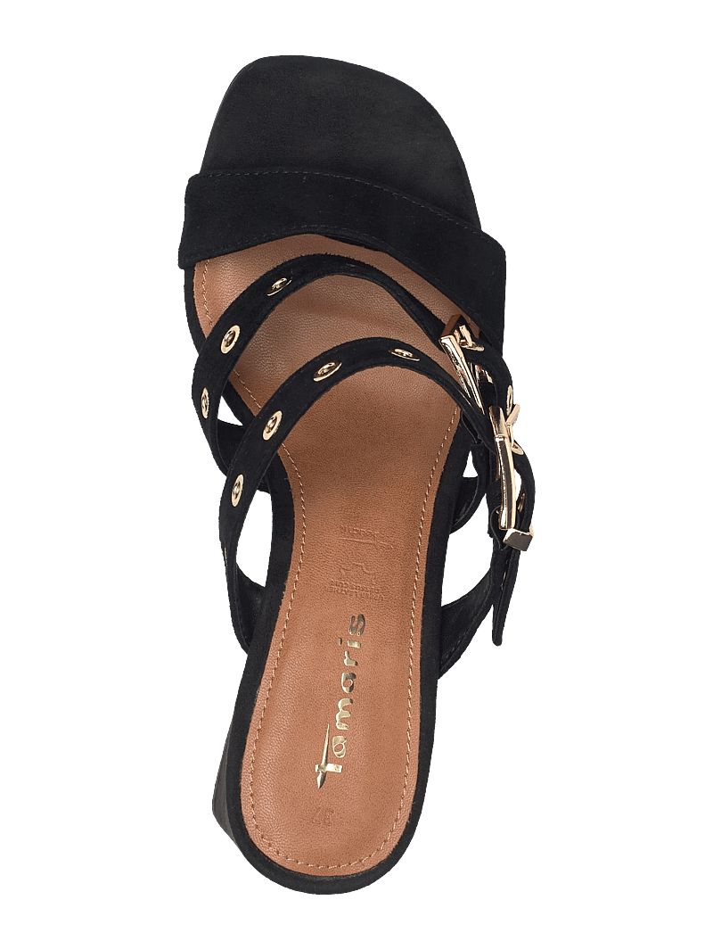 Tamaris - Women Slides - pantoletten mit absätzen - black - 3