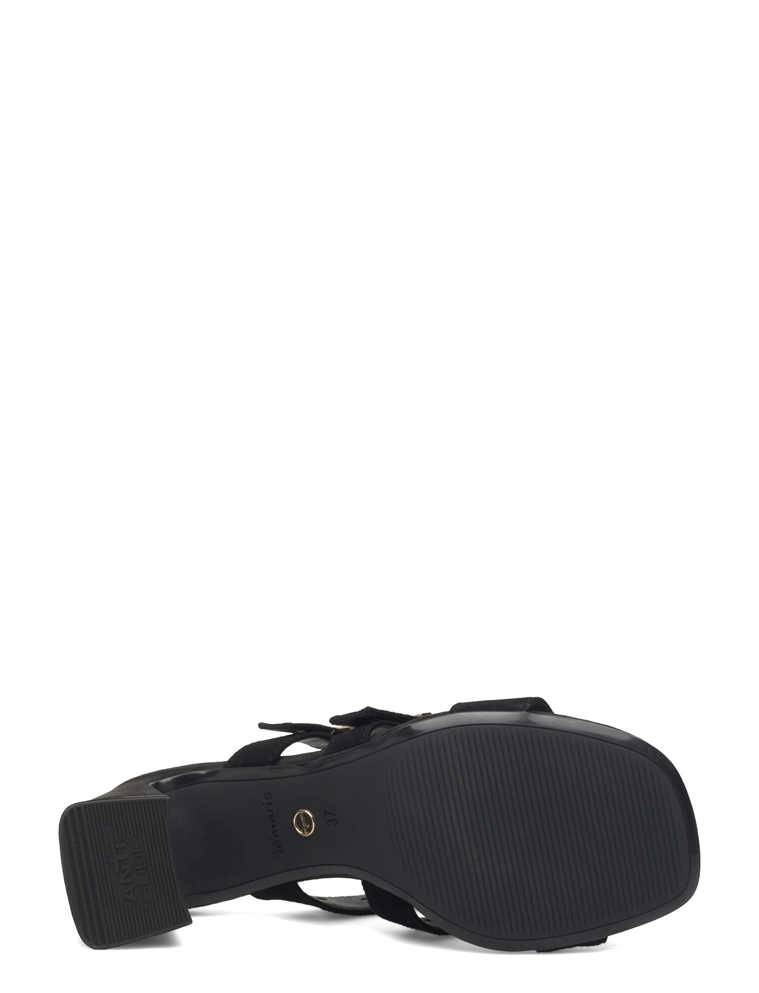 Tamaris - Women Slides - mules med klack - black - 4