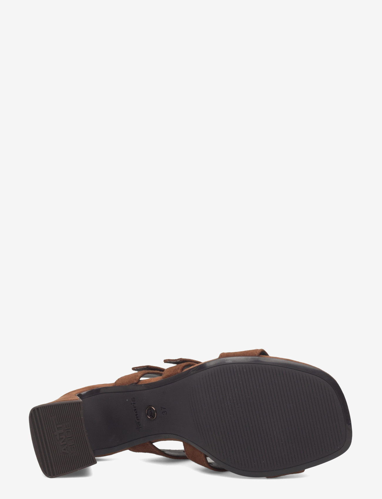 Tamaris - Women Slides - mules med hæle - cognac - 4