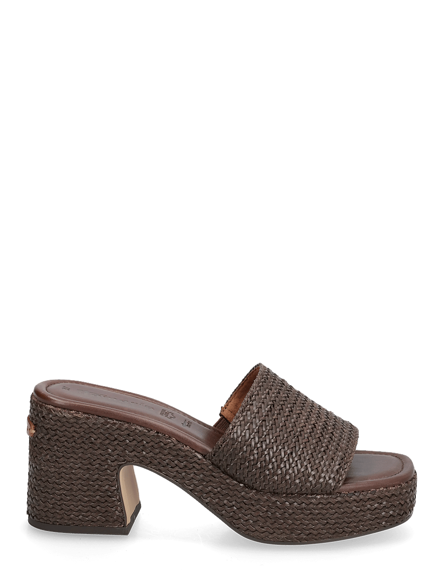 Tamaris - Women Slides - heeled mules - mocca - 2