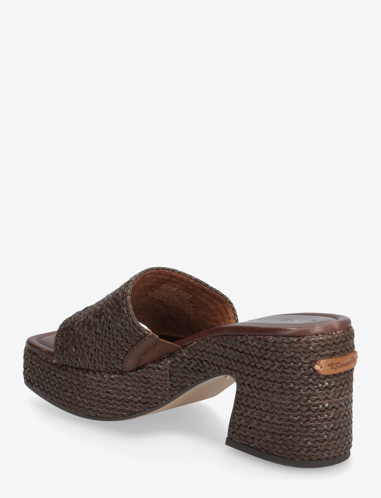 Tamaris - Women Slides - mules med hæle - mocca - 3