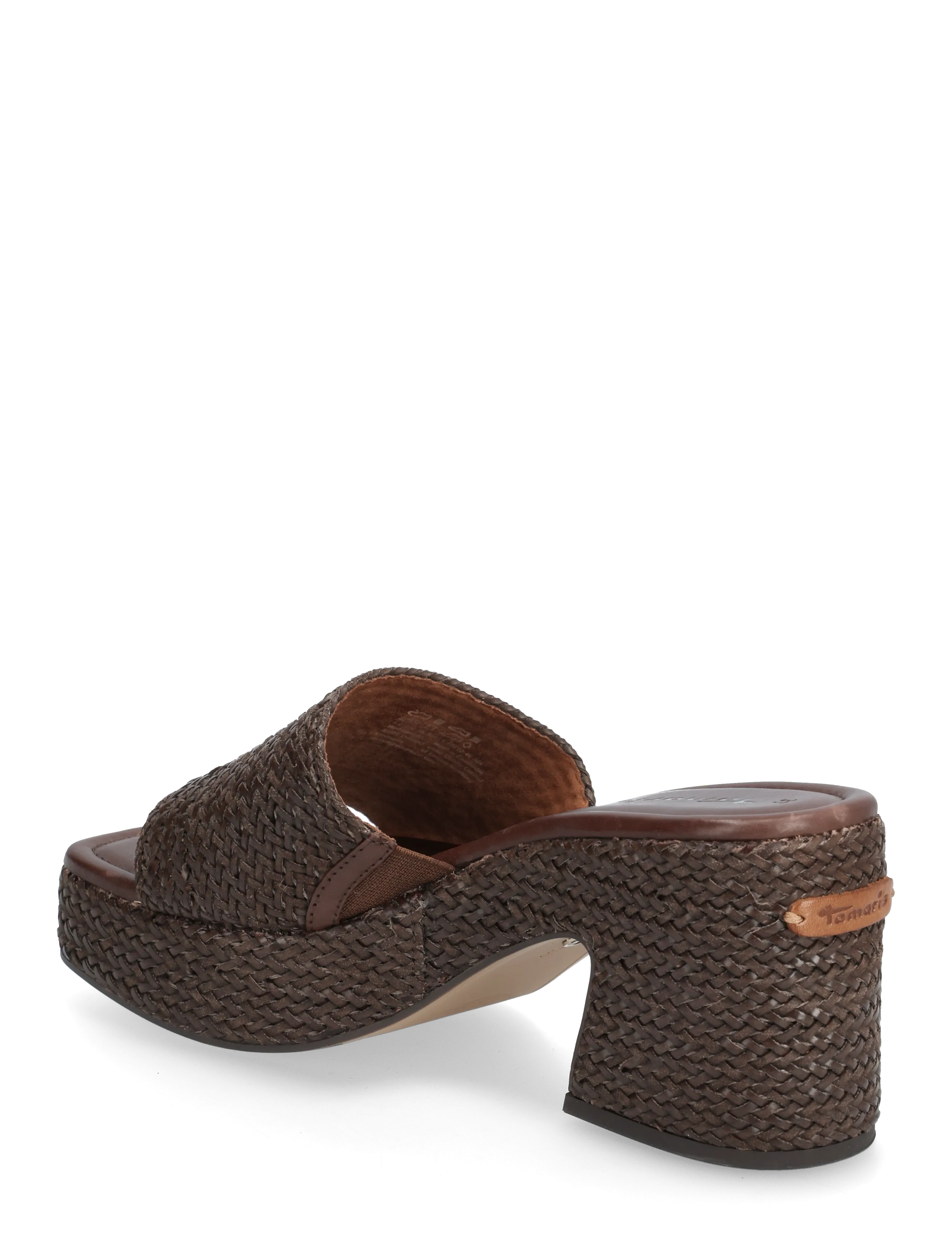 Tamaris - Women Slides - pantoletten mit absätzen - mocca - 3